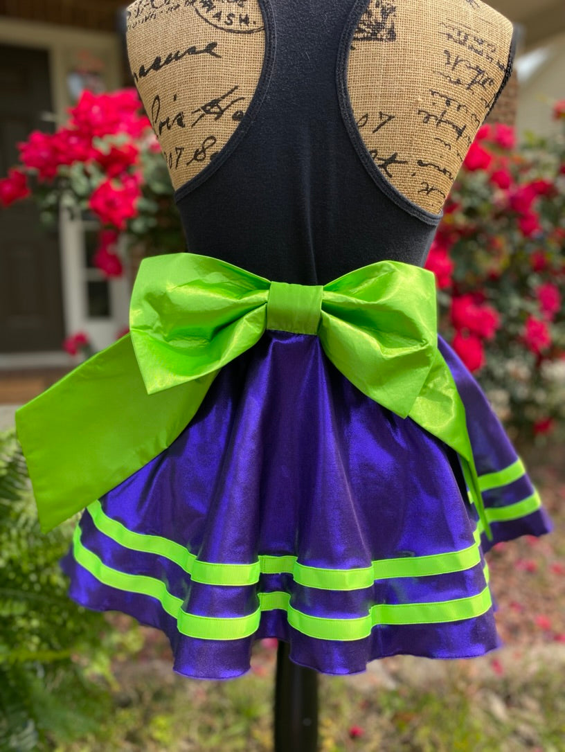 So Bad It's Good Running Skirt Inspired by Maleficent