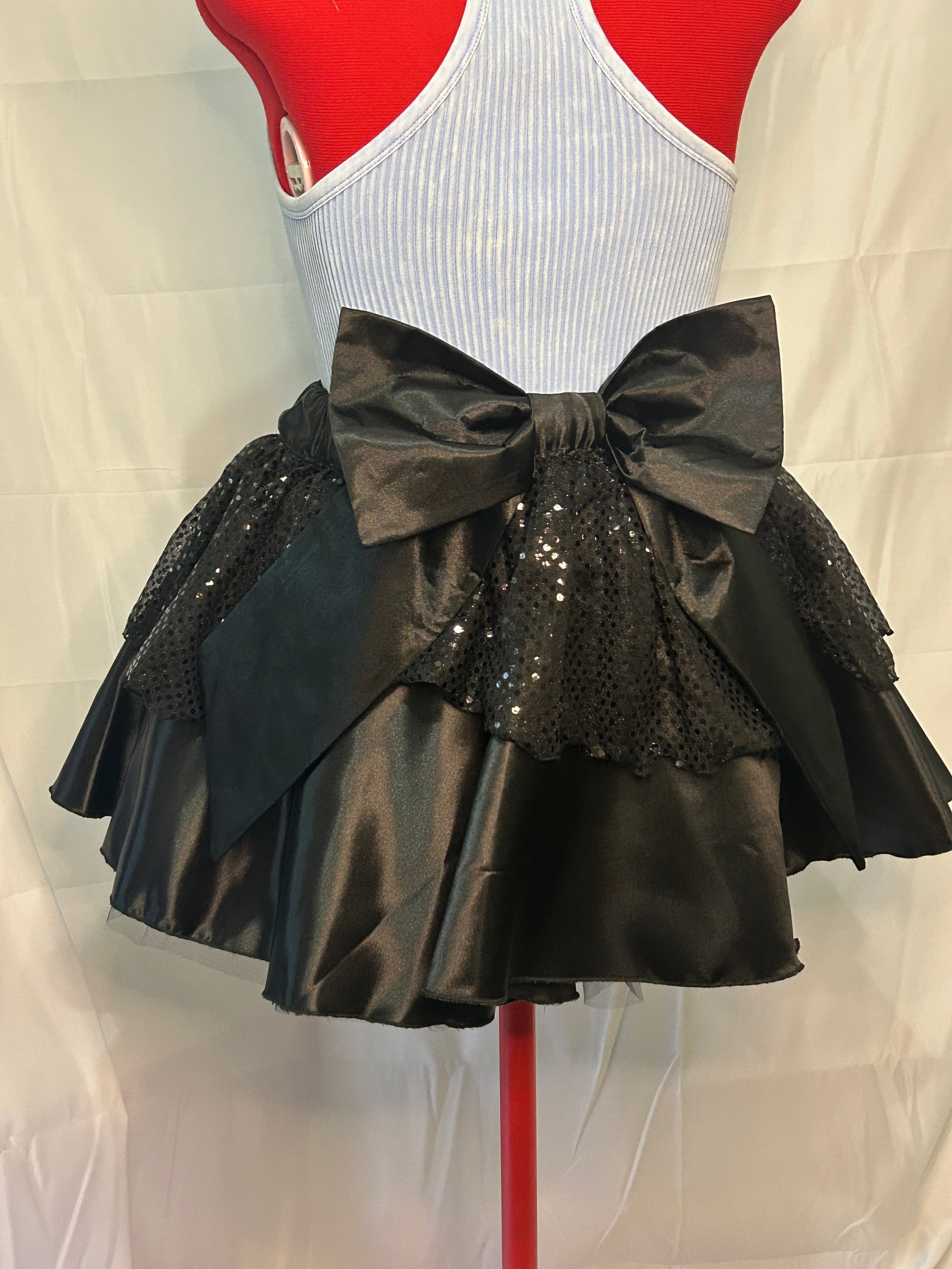 Little Black Skirt Running Tutu Skirt