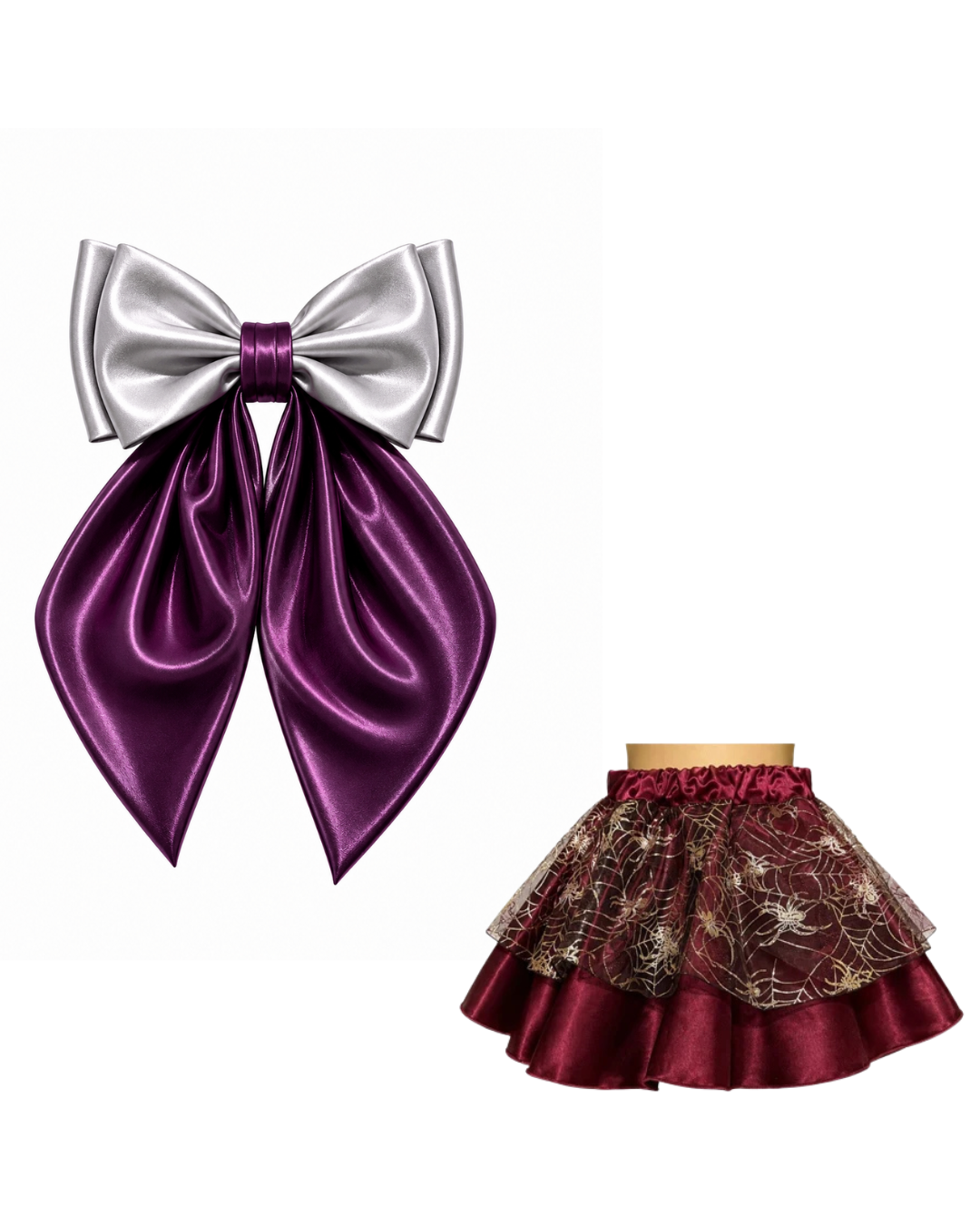 PREORDER = HALLOWEEN - Coordinating Coquette Hair Bows