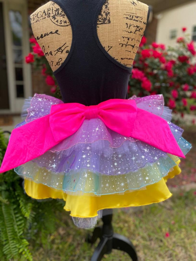 Starry Celebrations Running Tutu Skirt Inspired by Disneyland's 70th Celebrations!
