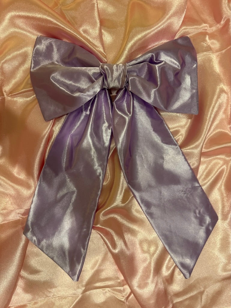 Matching Hair Clip Bow - 7 Inch Bow
