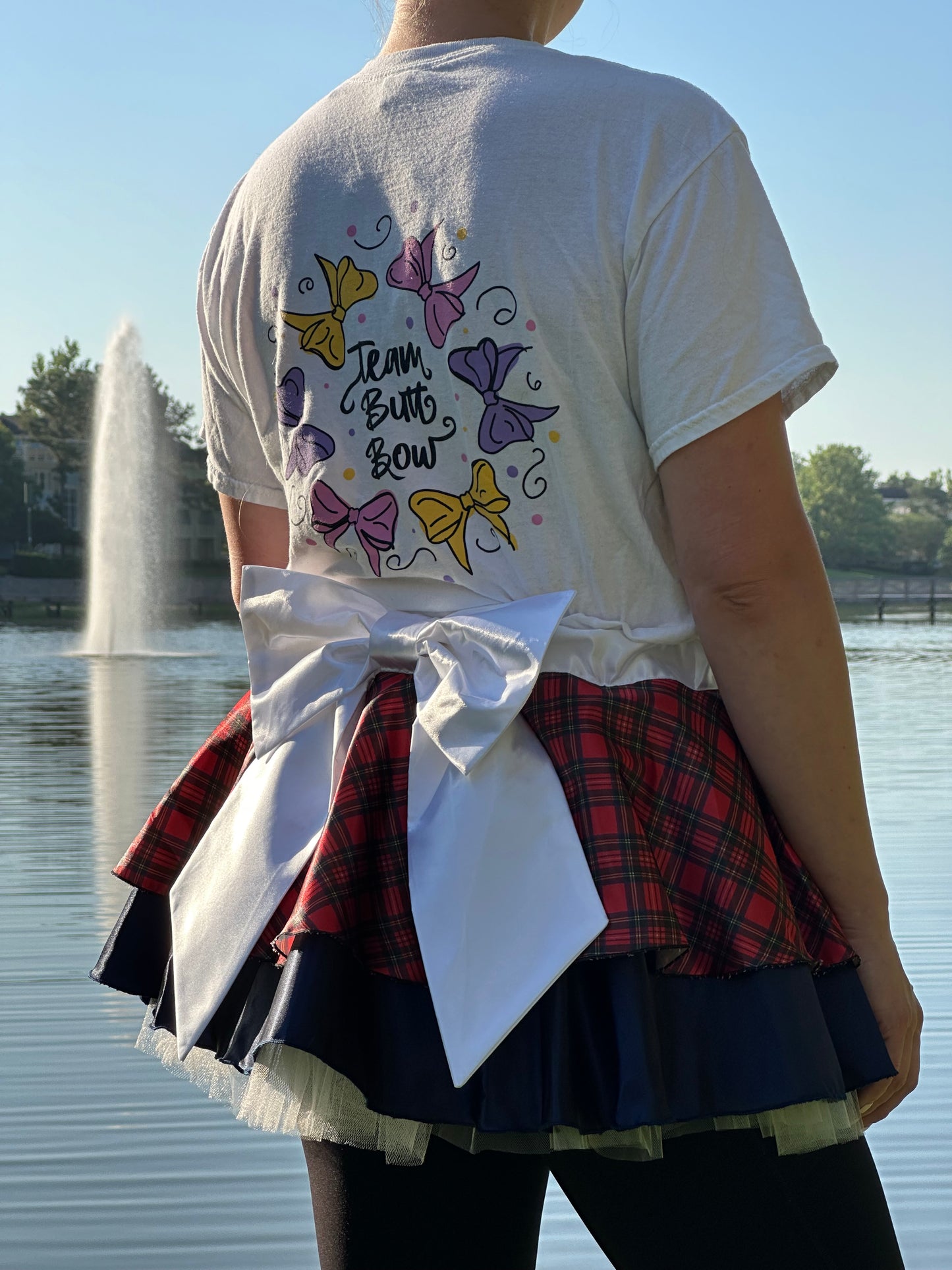 PREORDER / The Plaid Running Tutu Skirt
