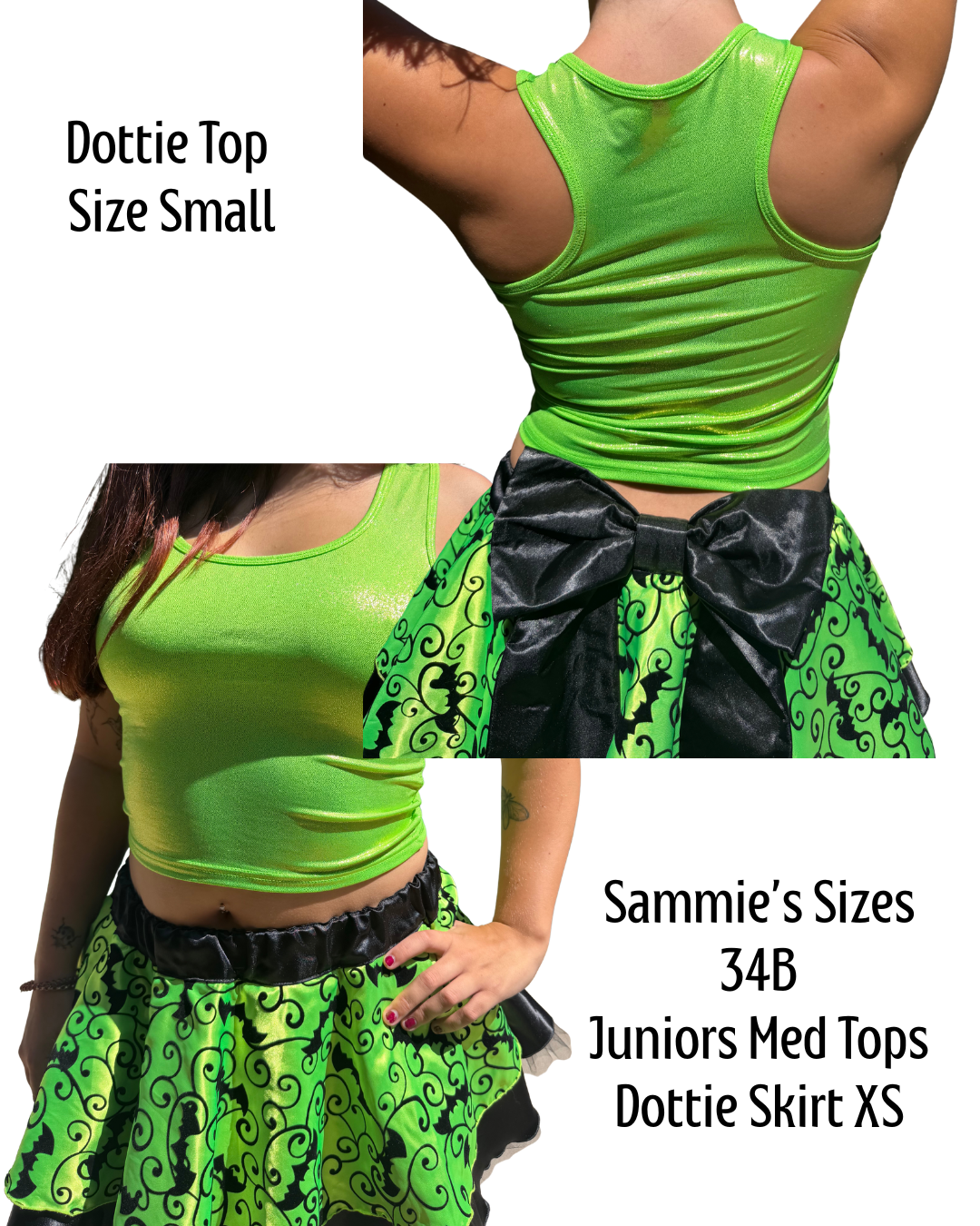 PREORDER - Cropped Racer Back Sparkly Tops