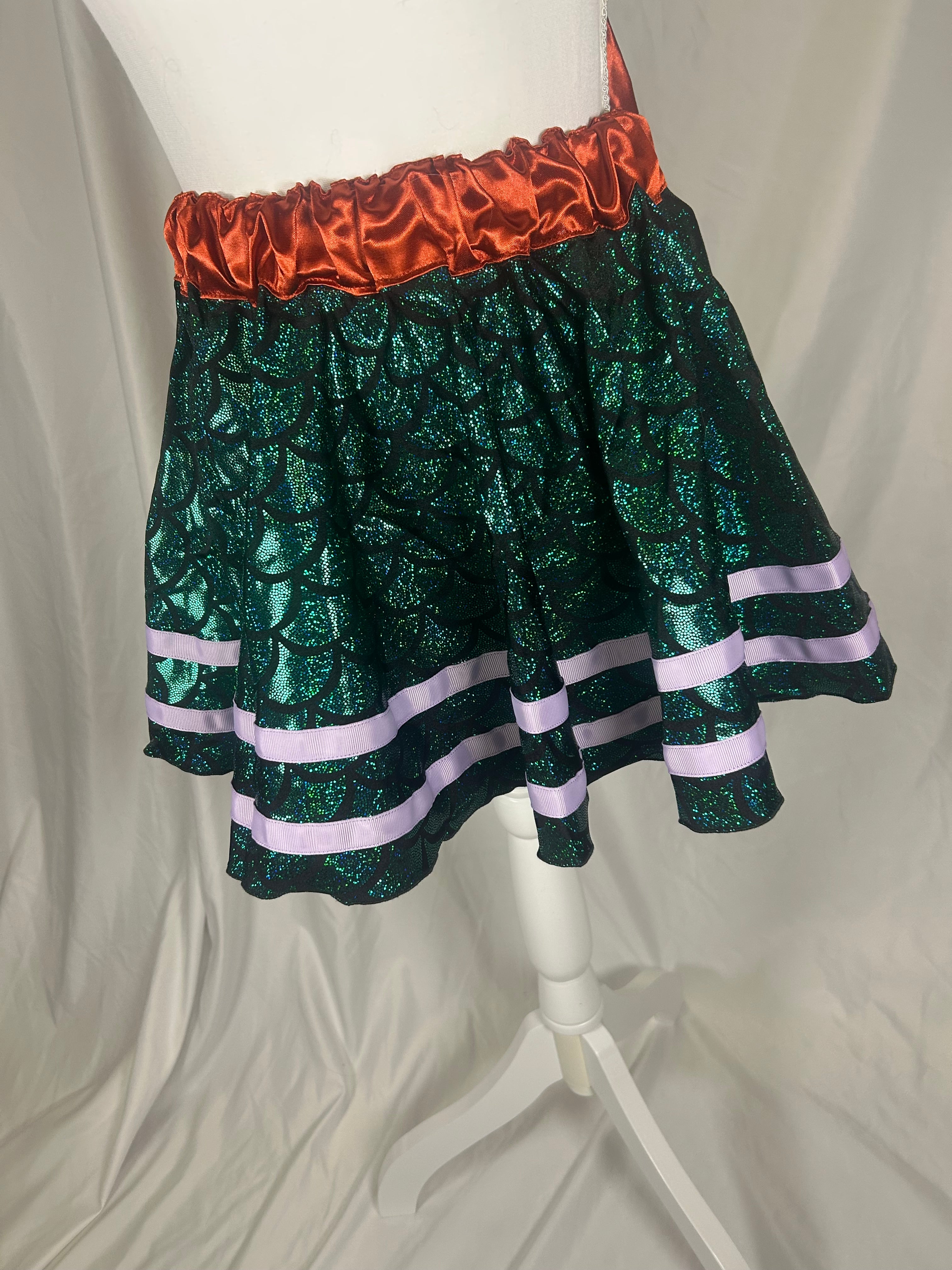 Mermaid In the Sea Running Skirt