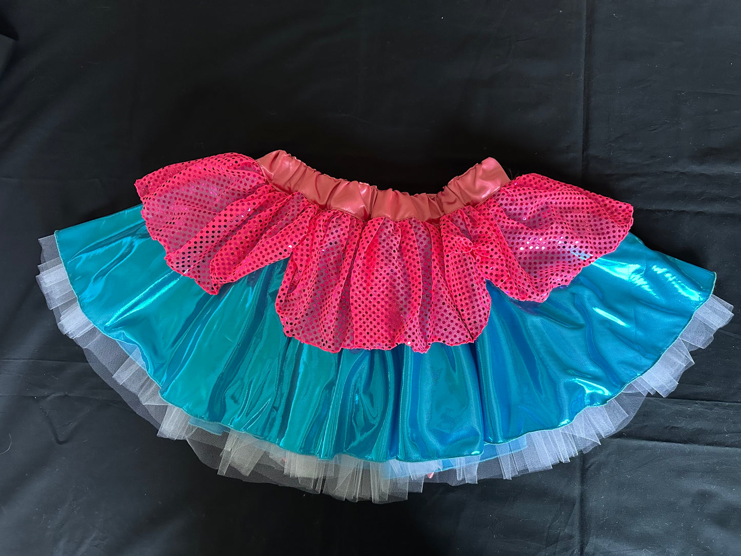 Size XS LAST UNIT Turquoise/Hot Pink
