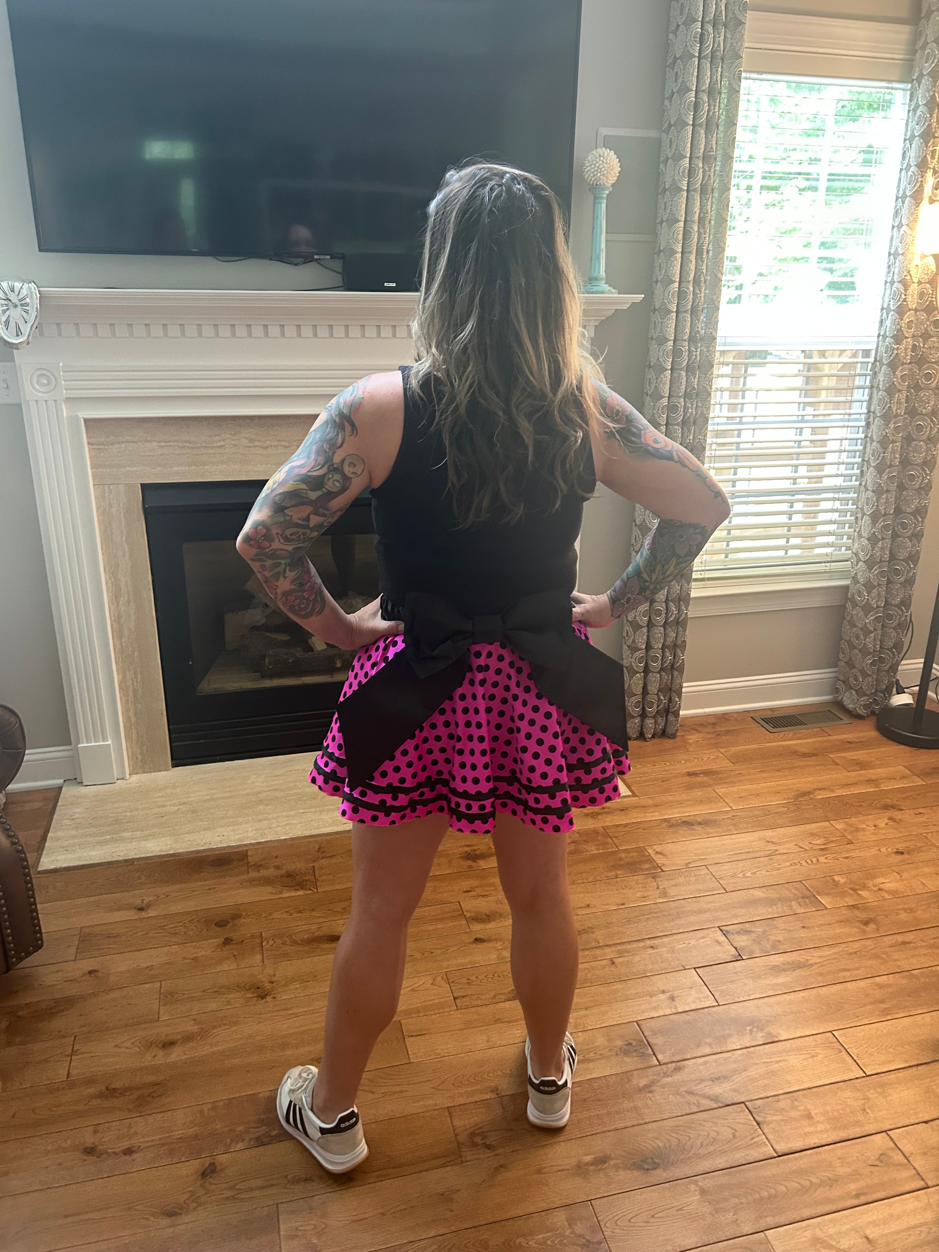 PREORDER - Glam Mouse Running Skirt