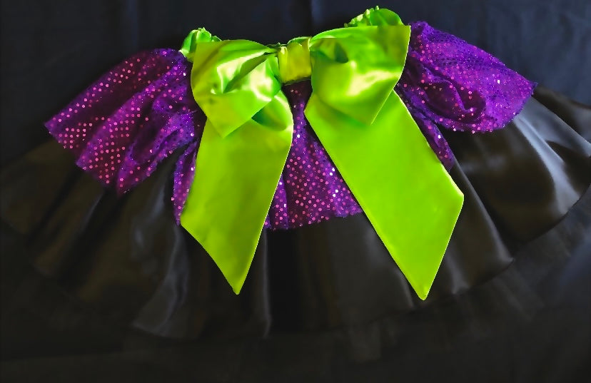 Mistress of Mischief Running Tutu Skirt Inspired by Maleficent