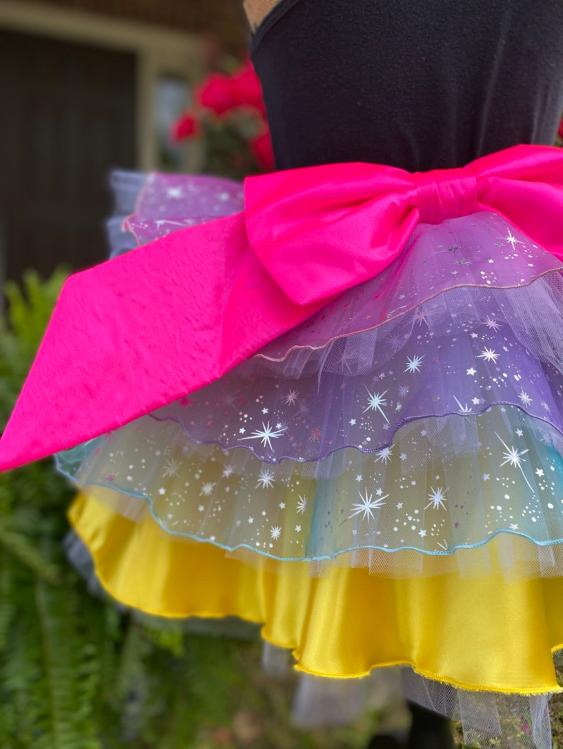 Starry Celebrations Running Tutu Skirt Inspired by Disneyland's 70th Celebrations!