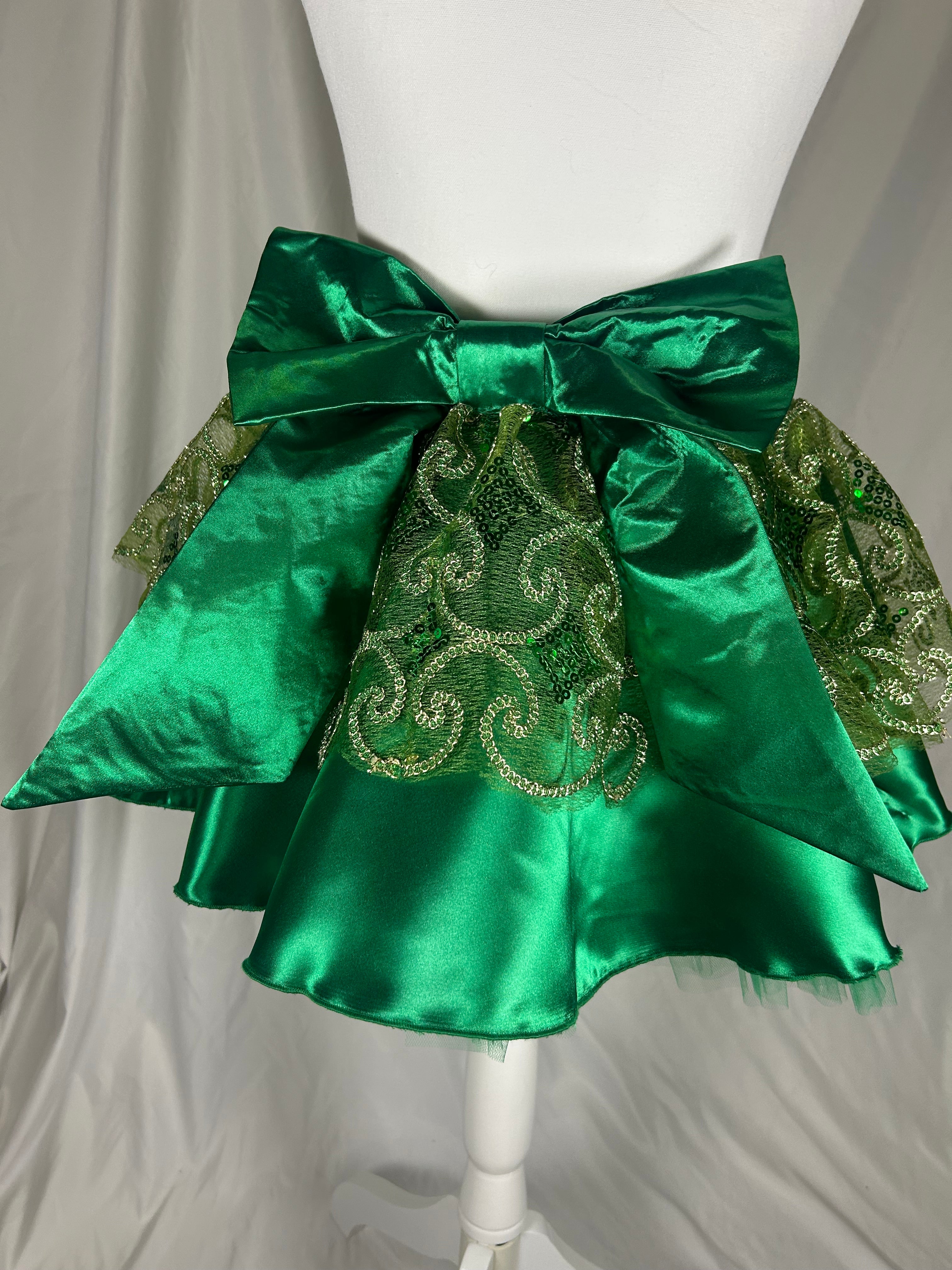 Kelly Green on Green Tutu Skirt - XS Only