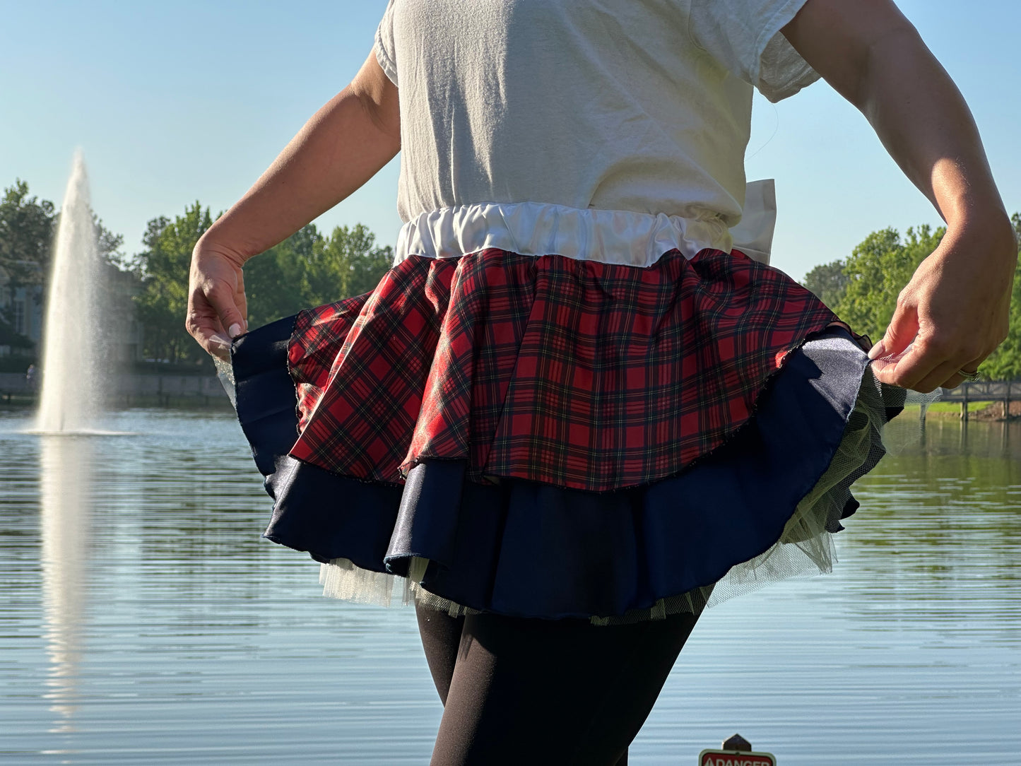 PREORDER / The Plaid Running Tutu Skirt