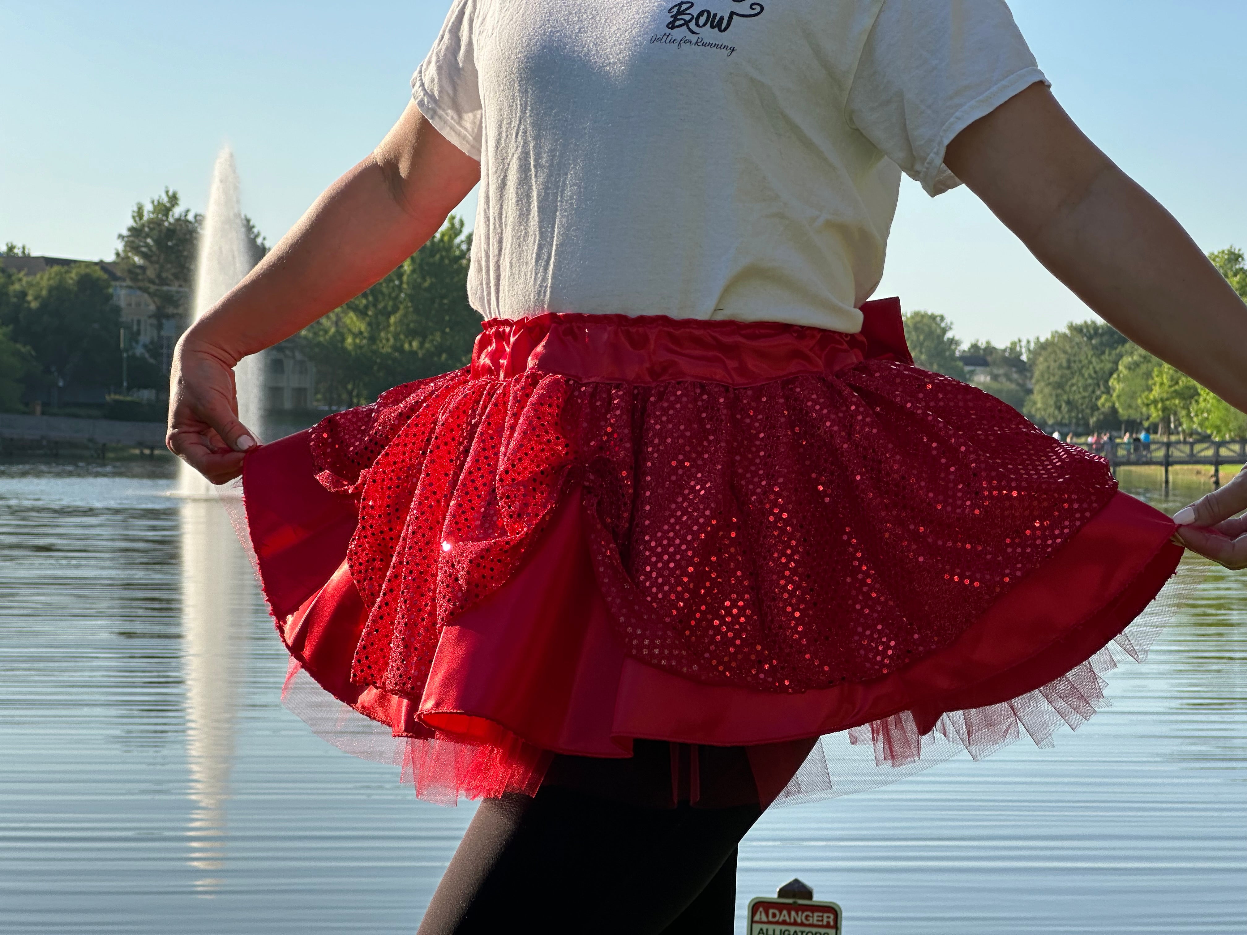 A Rose By Any Other Name Running Tutu Skirt
