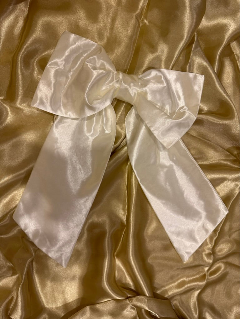 Matching Hair Clip Bow - 7 Inch Bow