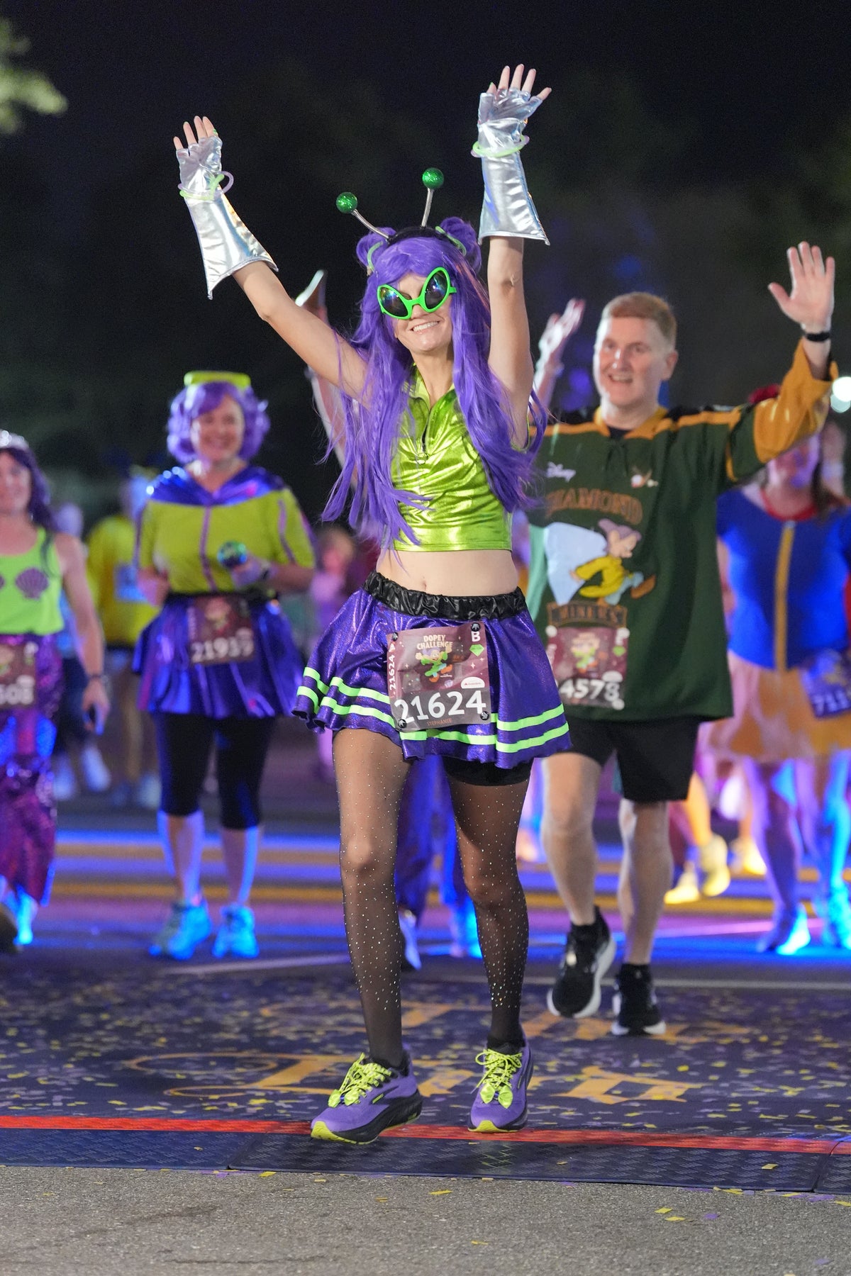 So Bad It's Good Everyday Running Skirt Inspired by Maleficent