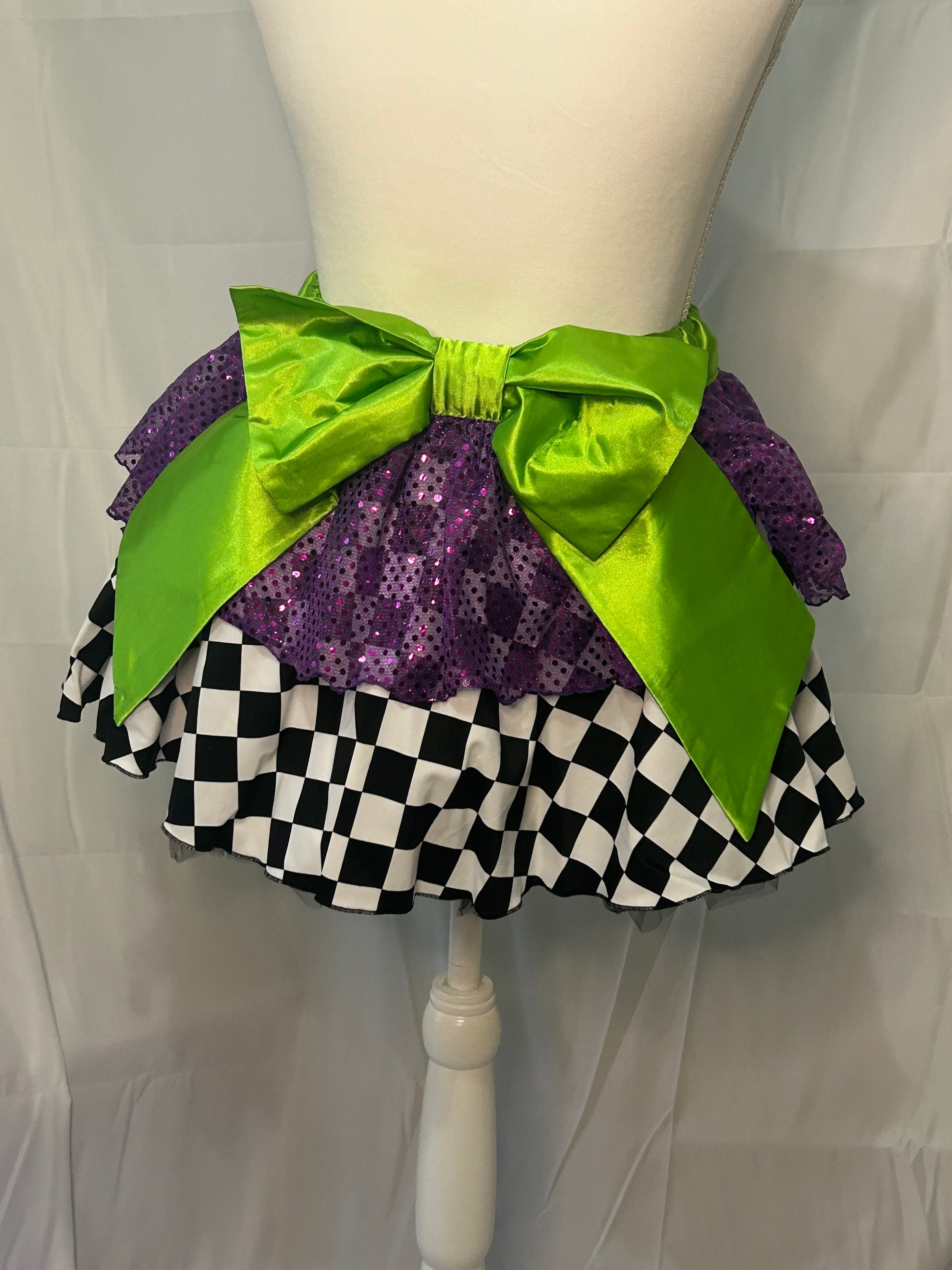Tricks Treats & Twirls Halloween Party Skirt