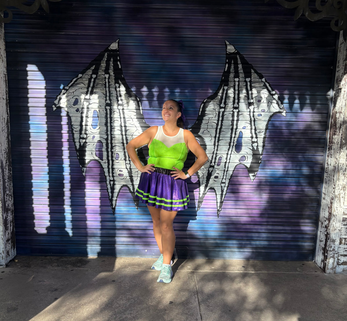 So Bad It's Good Everyday Running Skirt Inspired by Maleficent