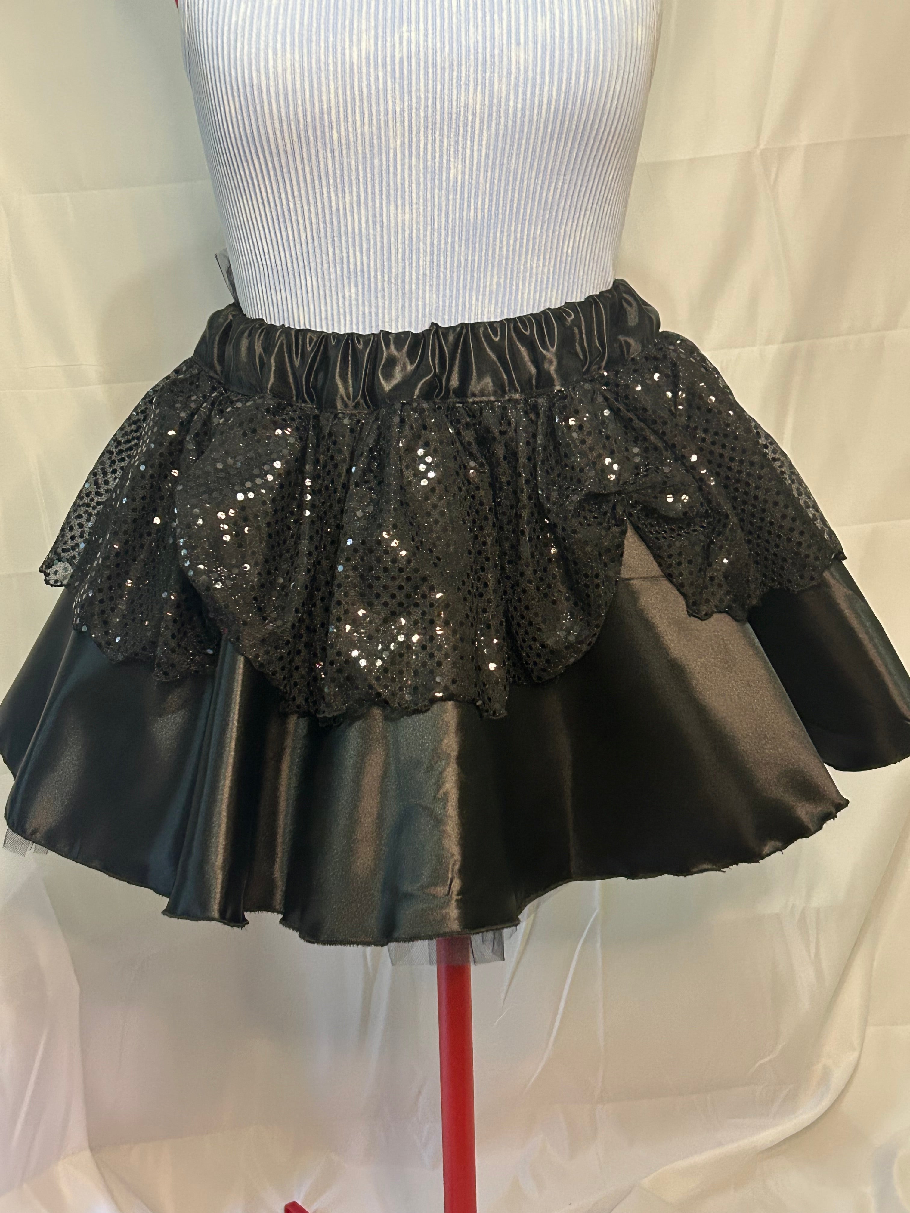 Little Black Skirt Running Tutu Skirt
