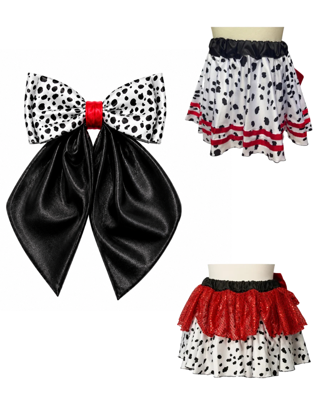 PREORDER = HALLOWEEN - Coordinating Coquette Hair Bows