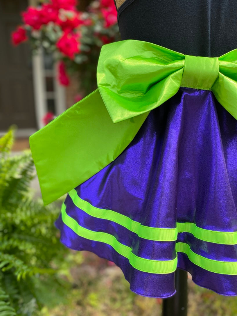 So Bad It's Good Running Skirt Inspired by Maleficent