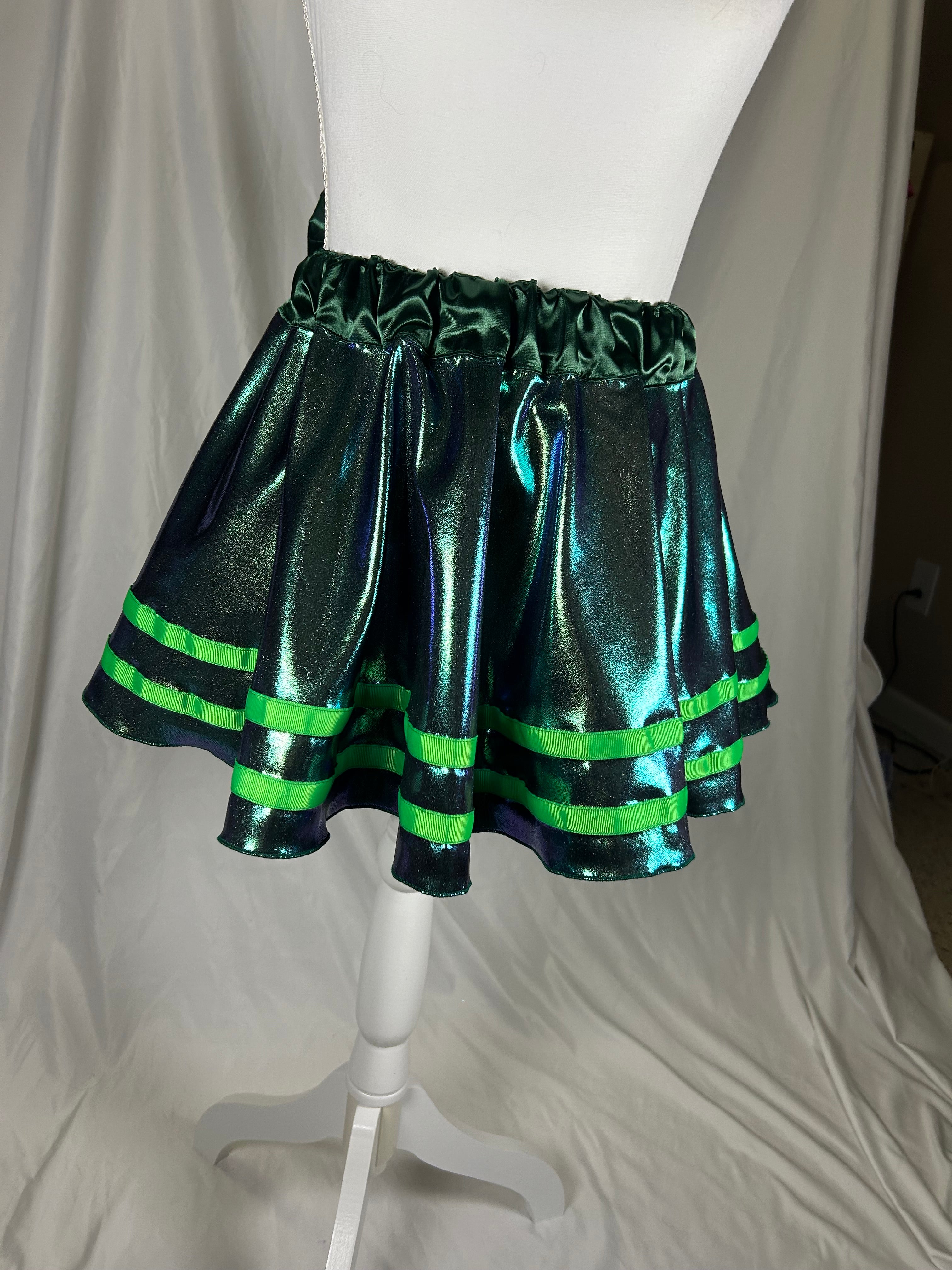 Lucky In Green Running Skirt