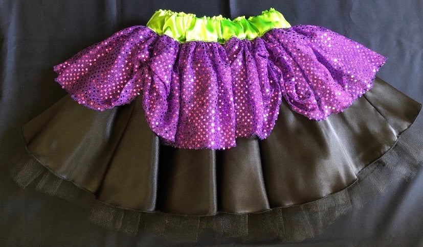 Mistress of Mischief Running Tutu Skirt Inspired by Maleficent