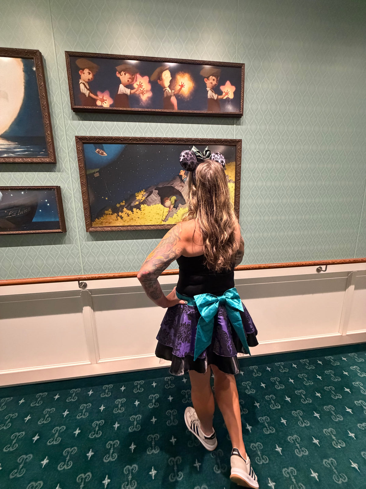 The Leota Running Tutu Skirt Inspired by The Haunted Mansion