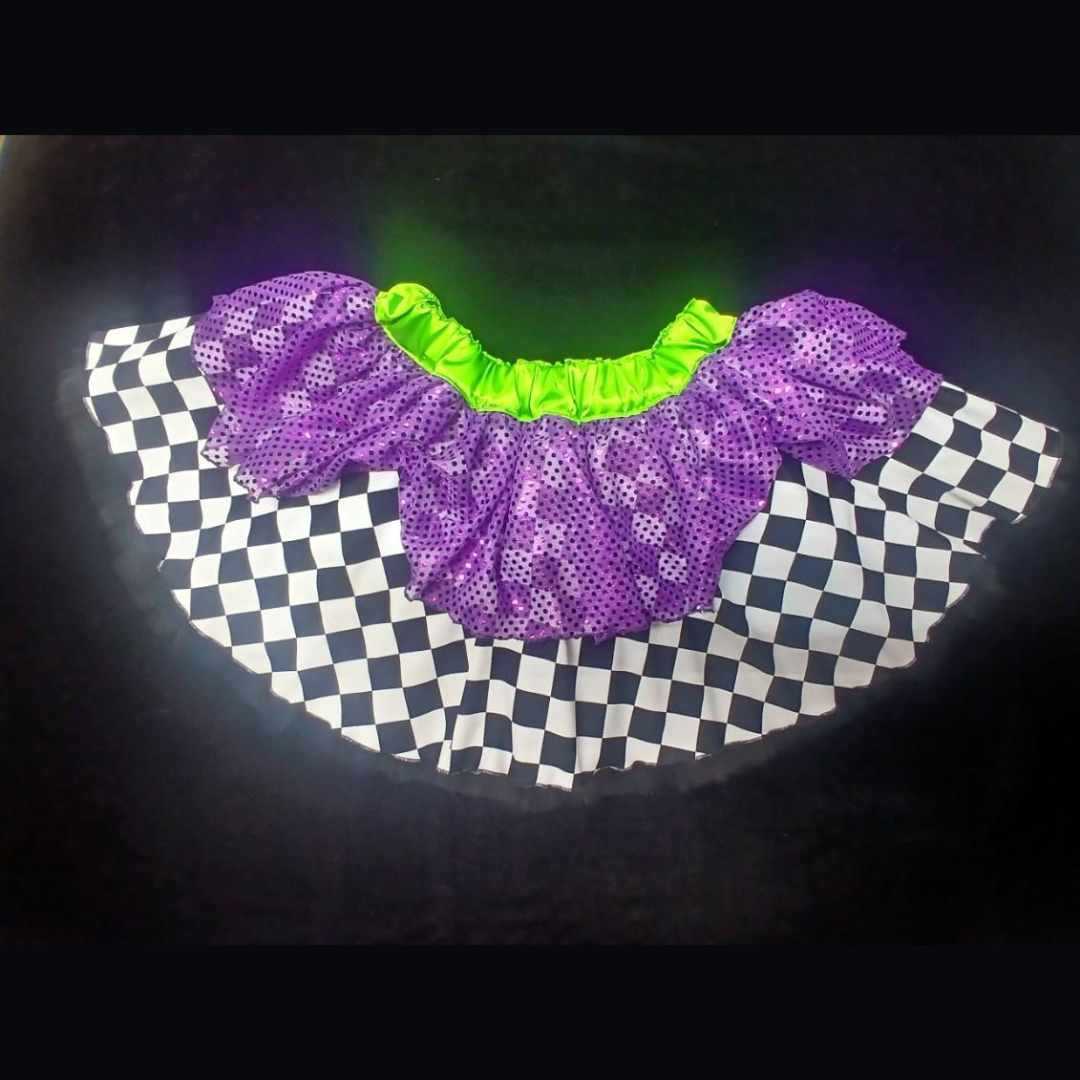 Tricks Treats & Twirls Halloween Party Skirt