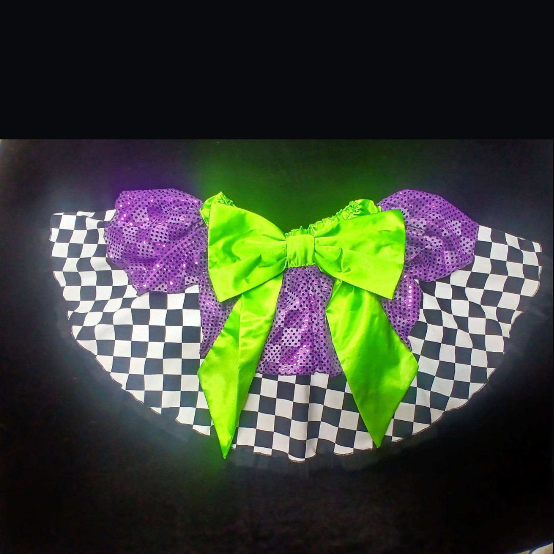 Tricks Treats & Twirls Halloween Party Skirt