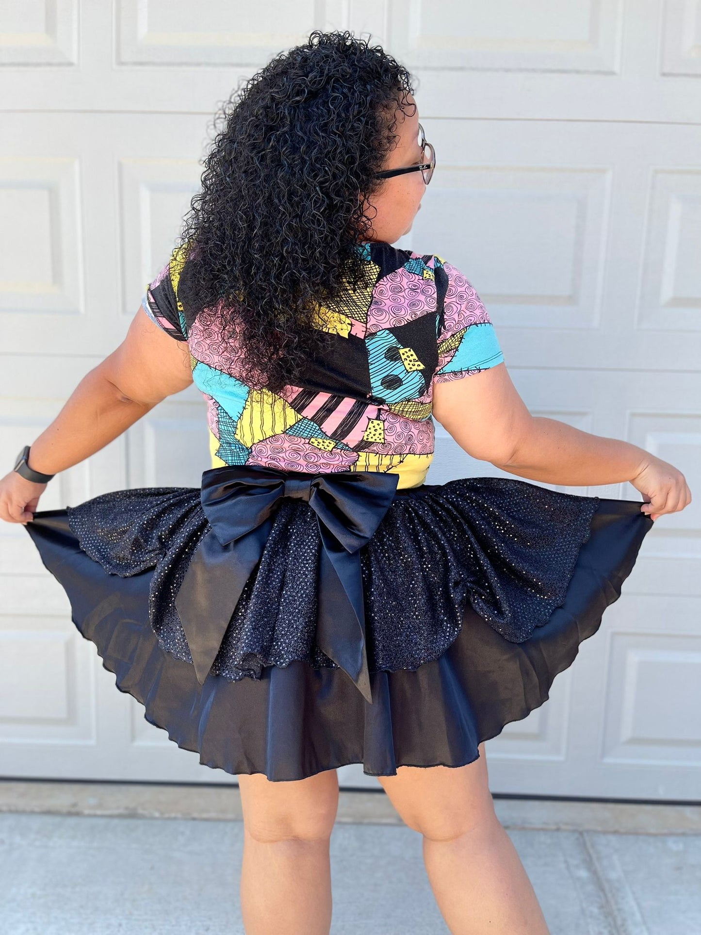 Little Black Skirt Running Tutu Skirt