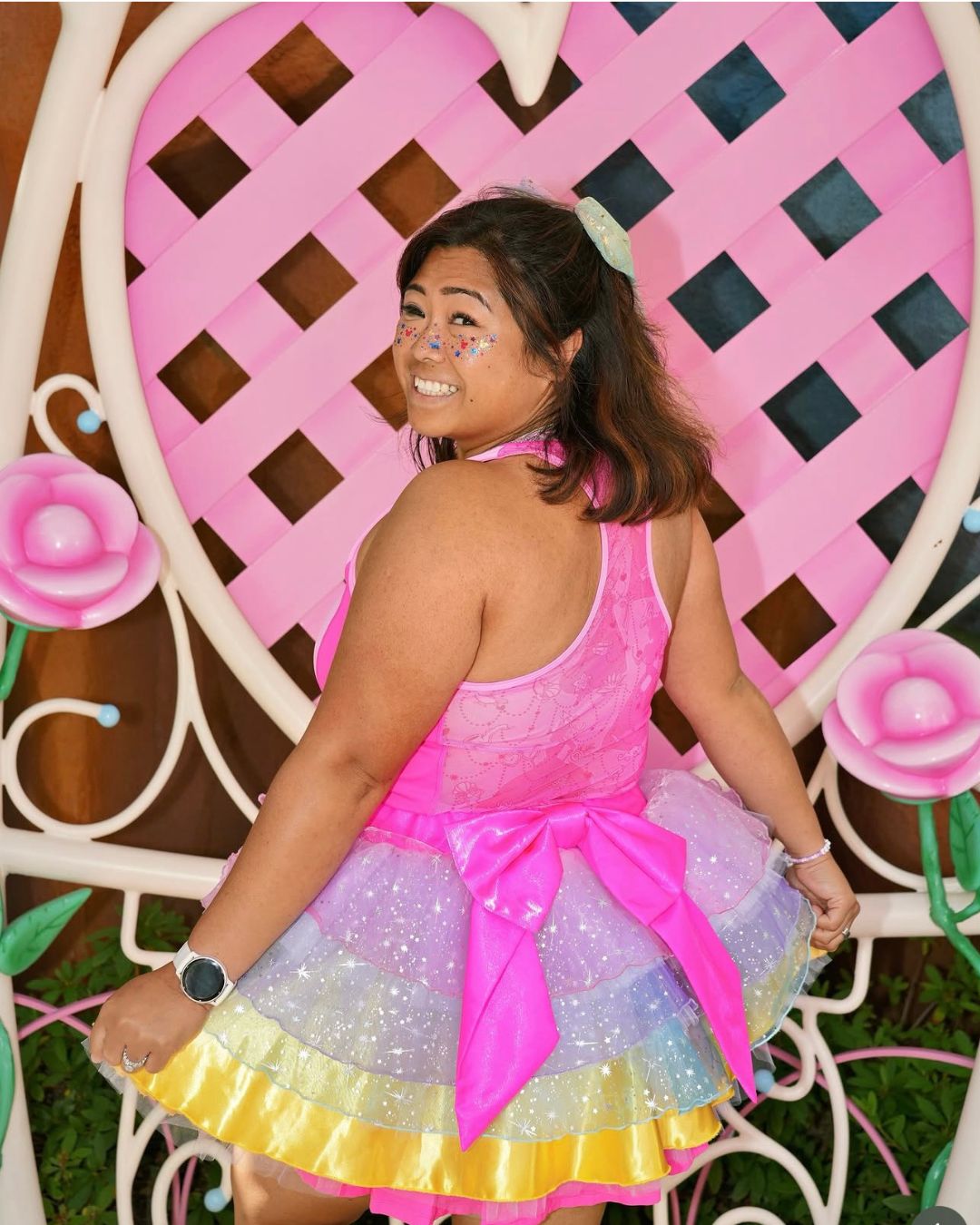 Starry Celebrations Running Tutu Skirt Inspired by Disneyland's 70th Celebrations!
