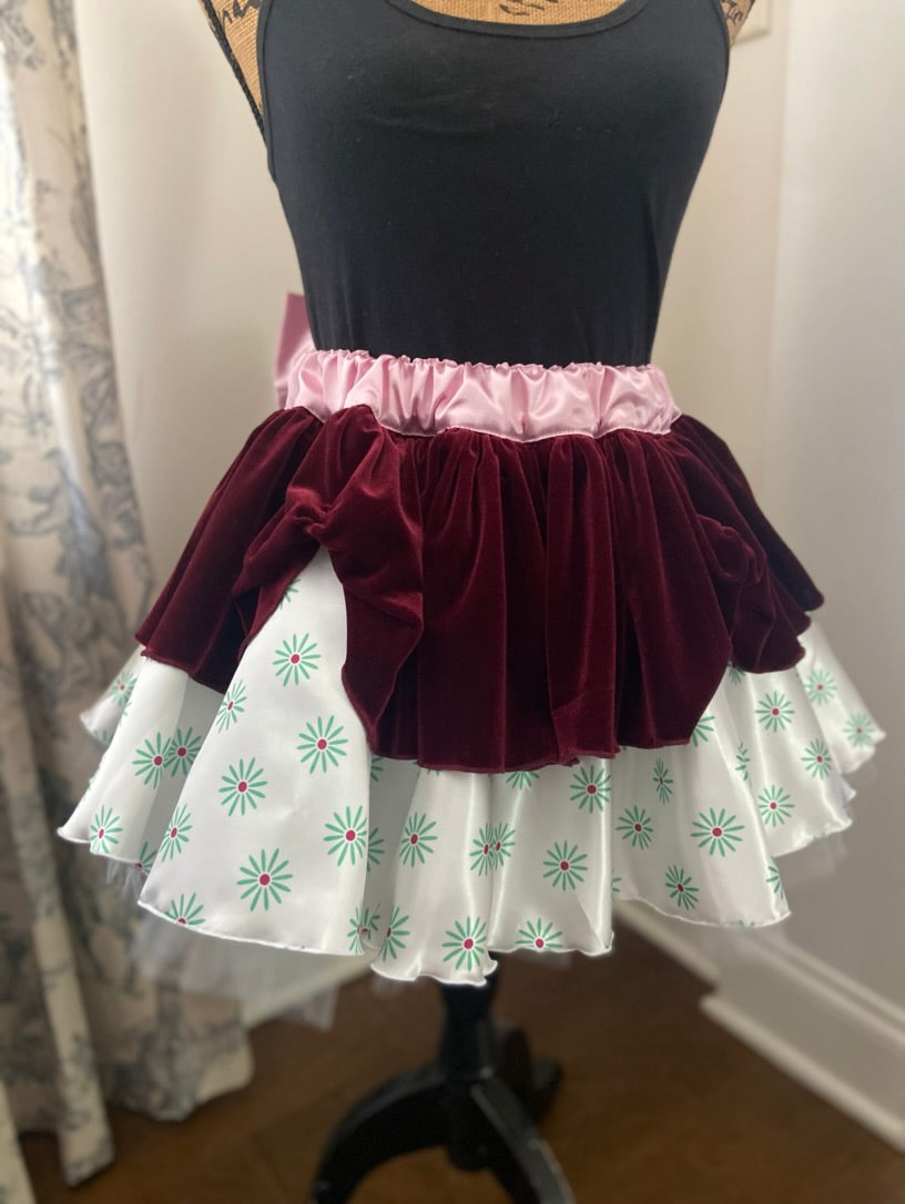 Tightrope Twirl Girl Running Tutu Skirt