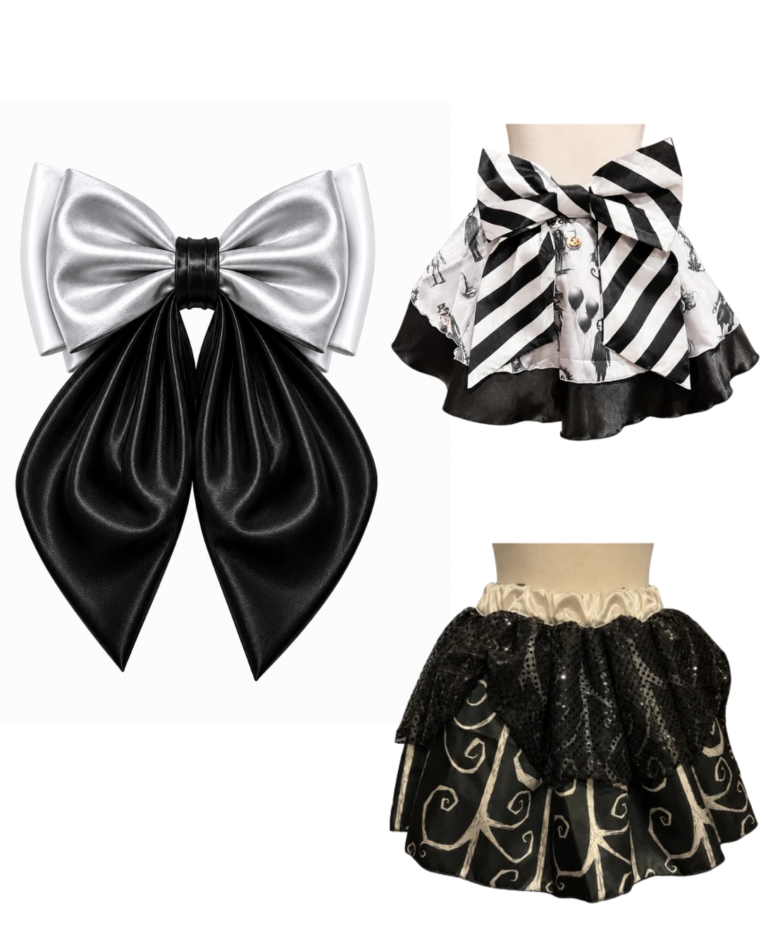 PREORDER = HALLOWEEN -  Coordinating Coquette Hair Bows