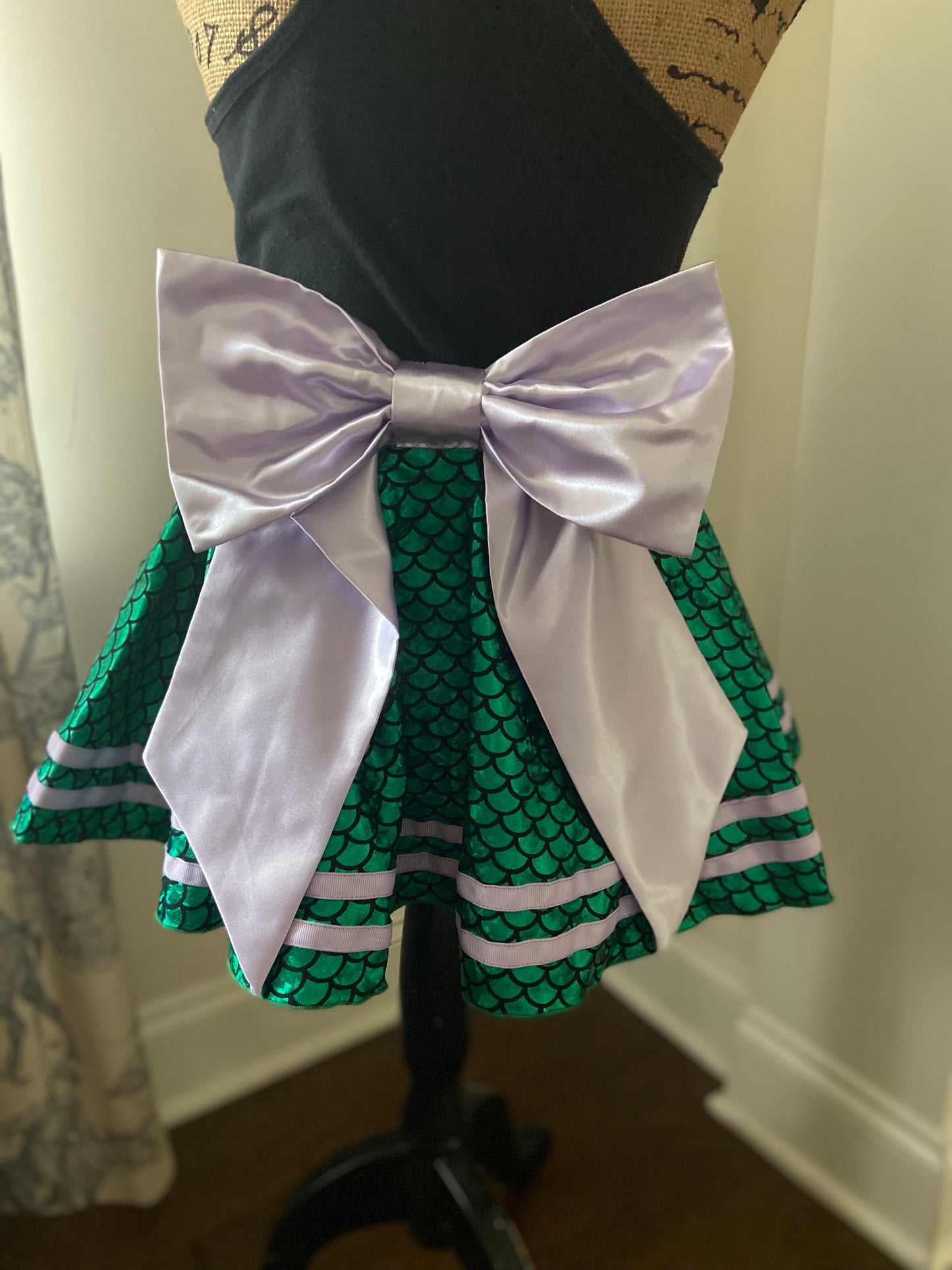 A Flip of the Fins Princess Running Skirt