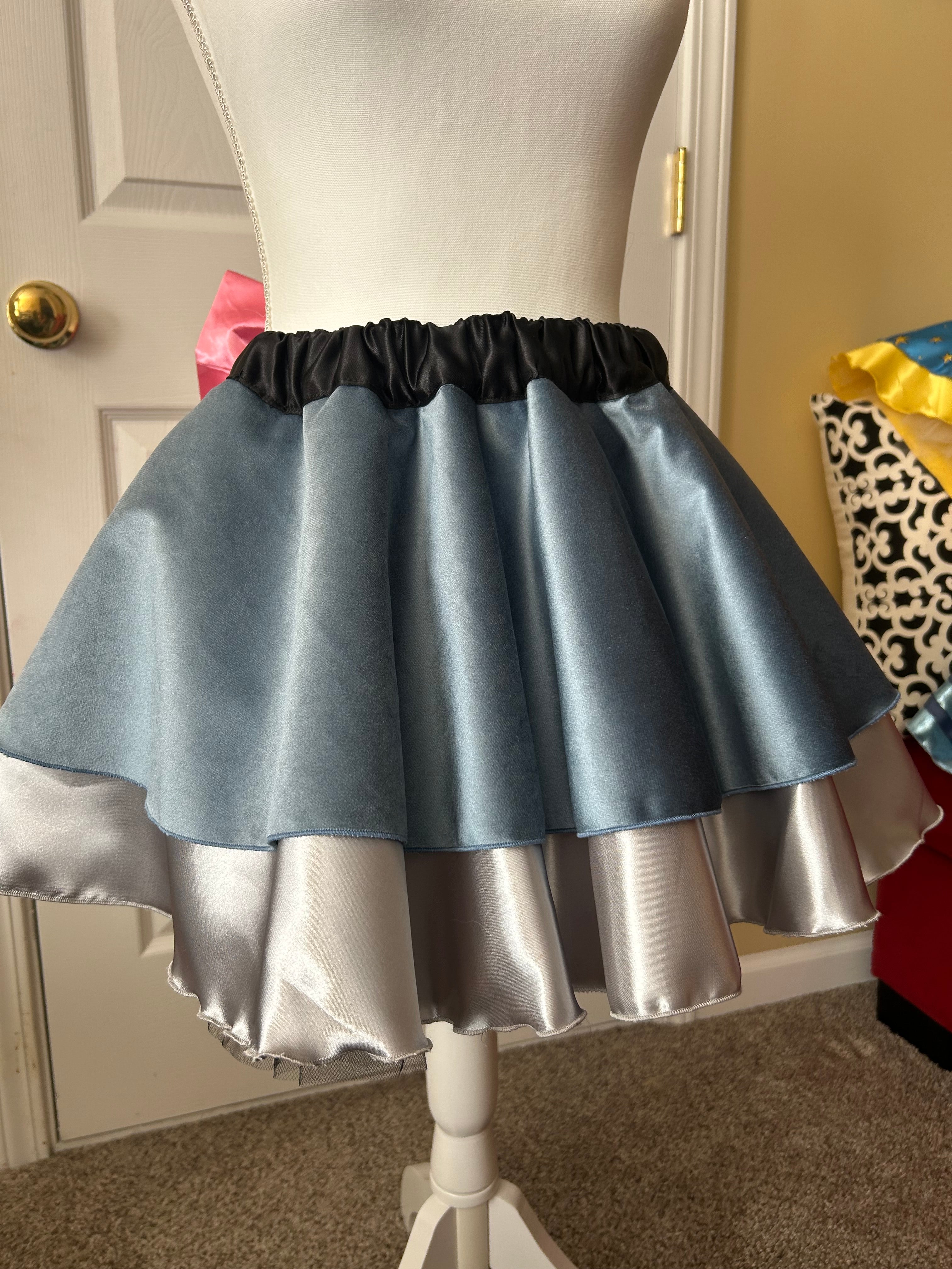 Still Showing Up Tutu Skirt - Eeyore Inspired Skirt with Removable Tale