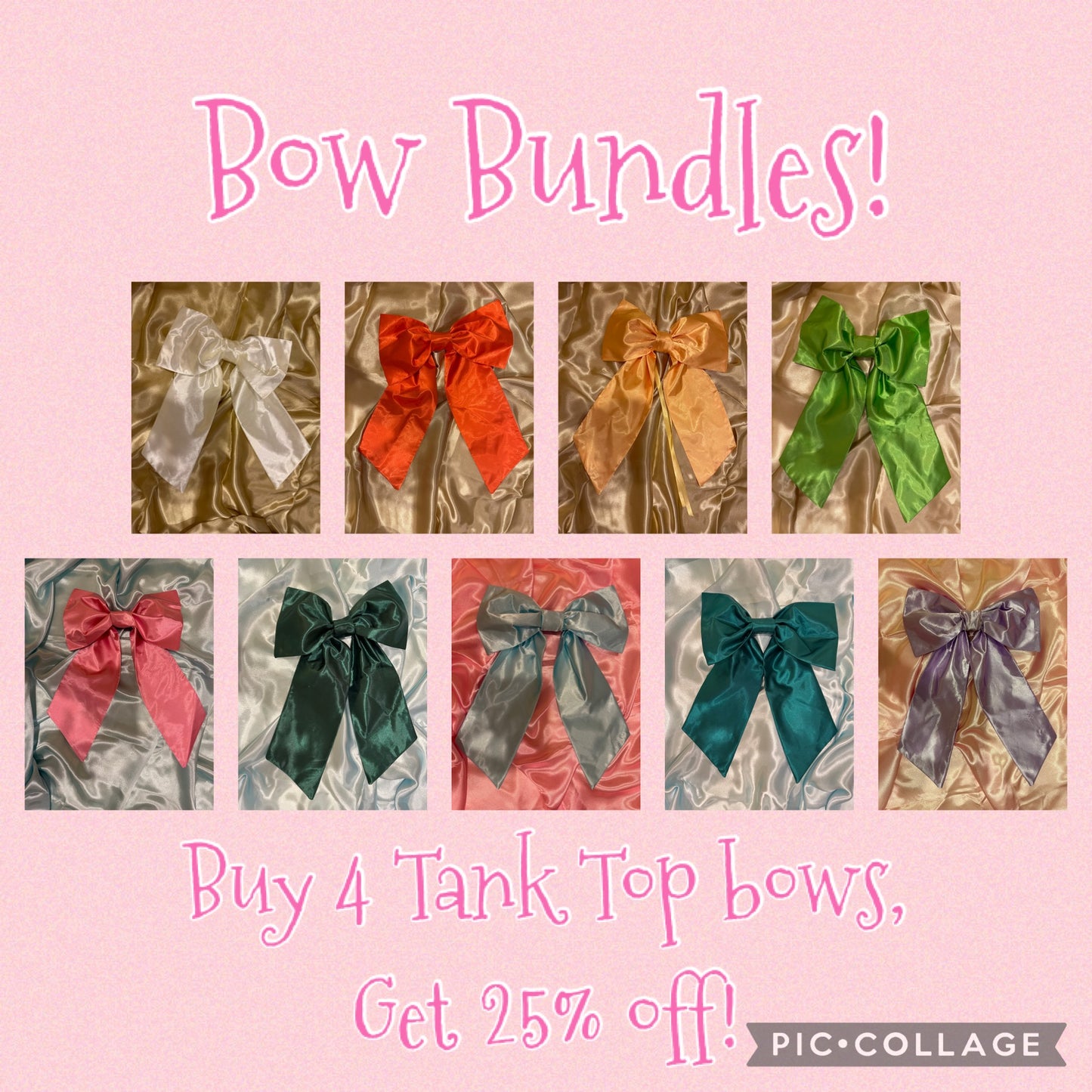 Tank Top Bows!