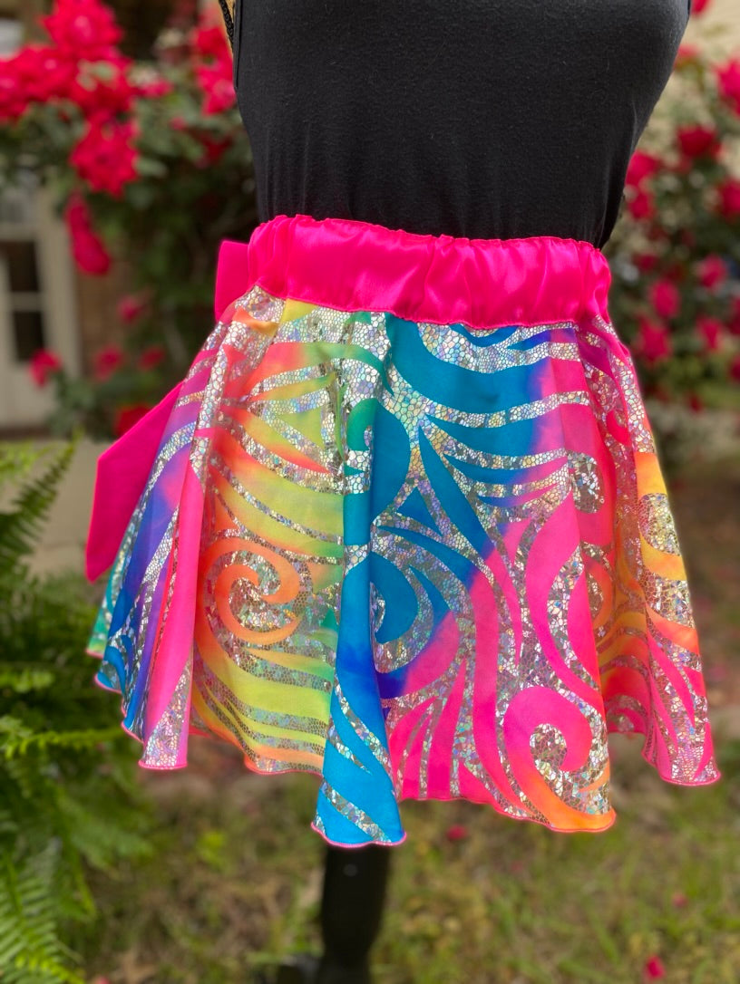 Fantastic Fireworks Running Skirt Inspired by Happily Ever After