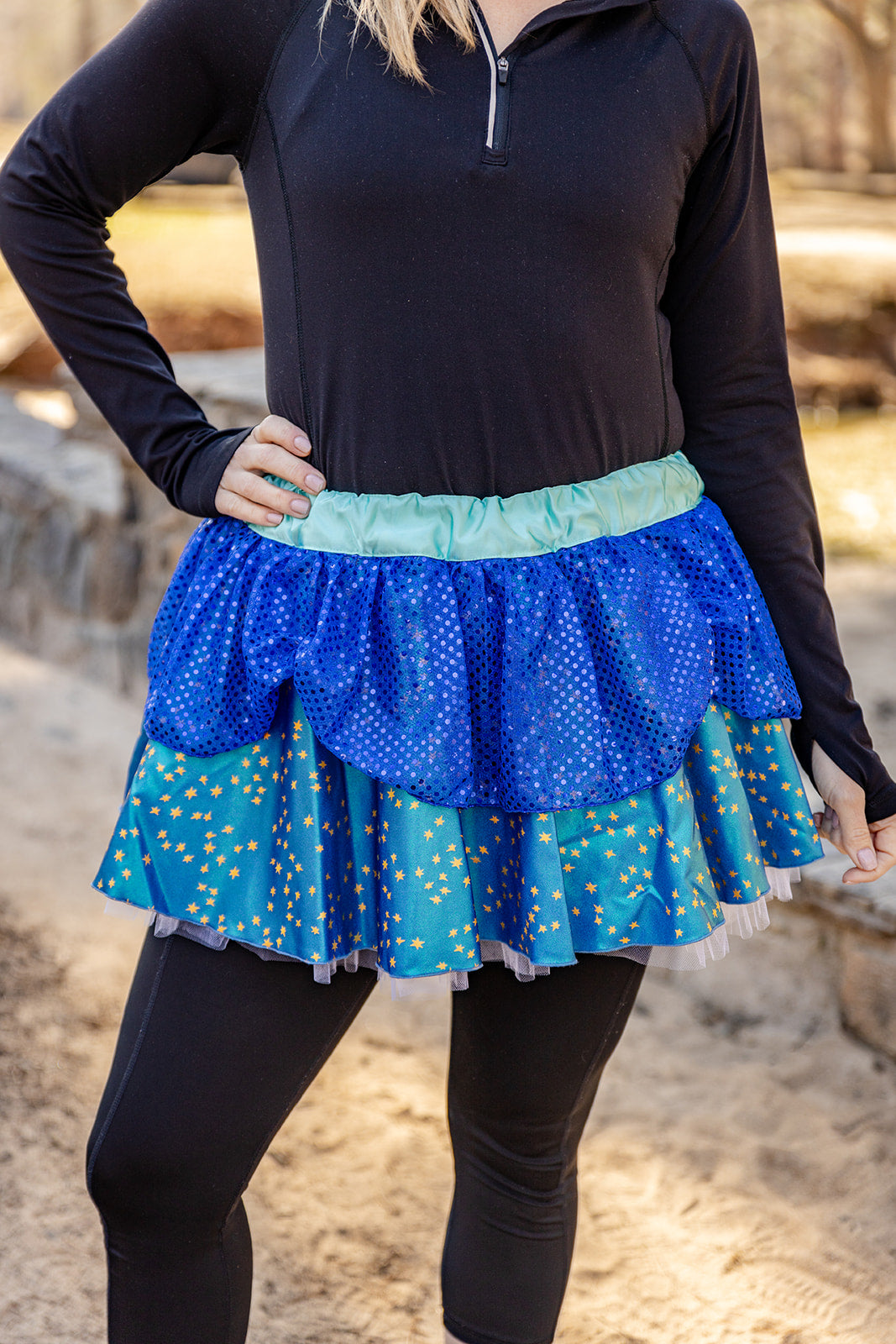 Second Star to the Right Tutu Running Skirt