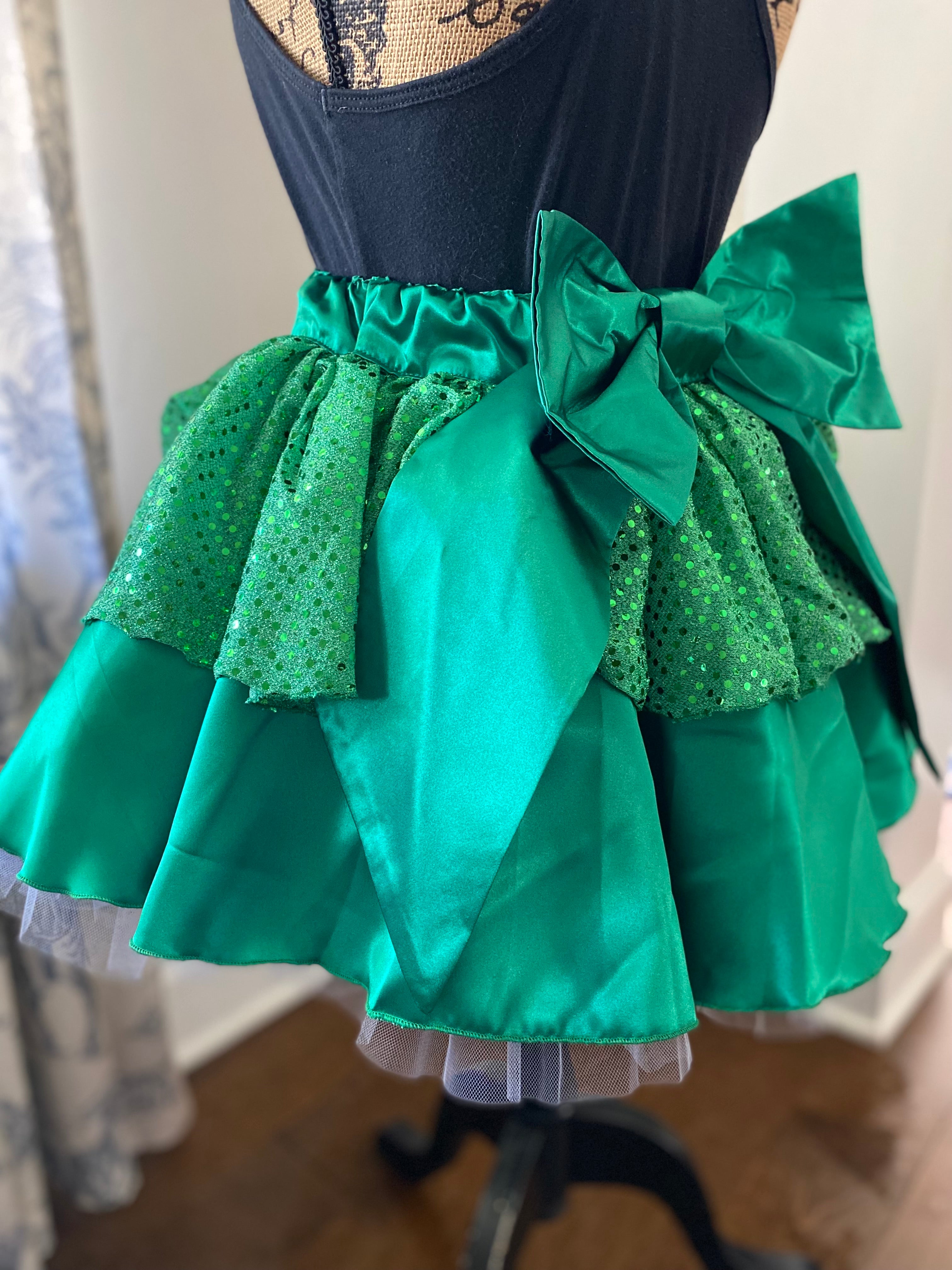 Green With Envy Running Tutu Skirt