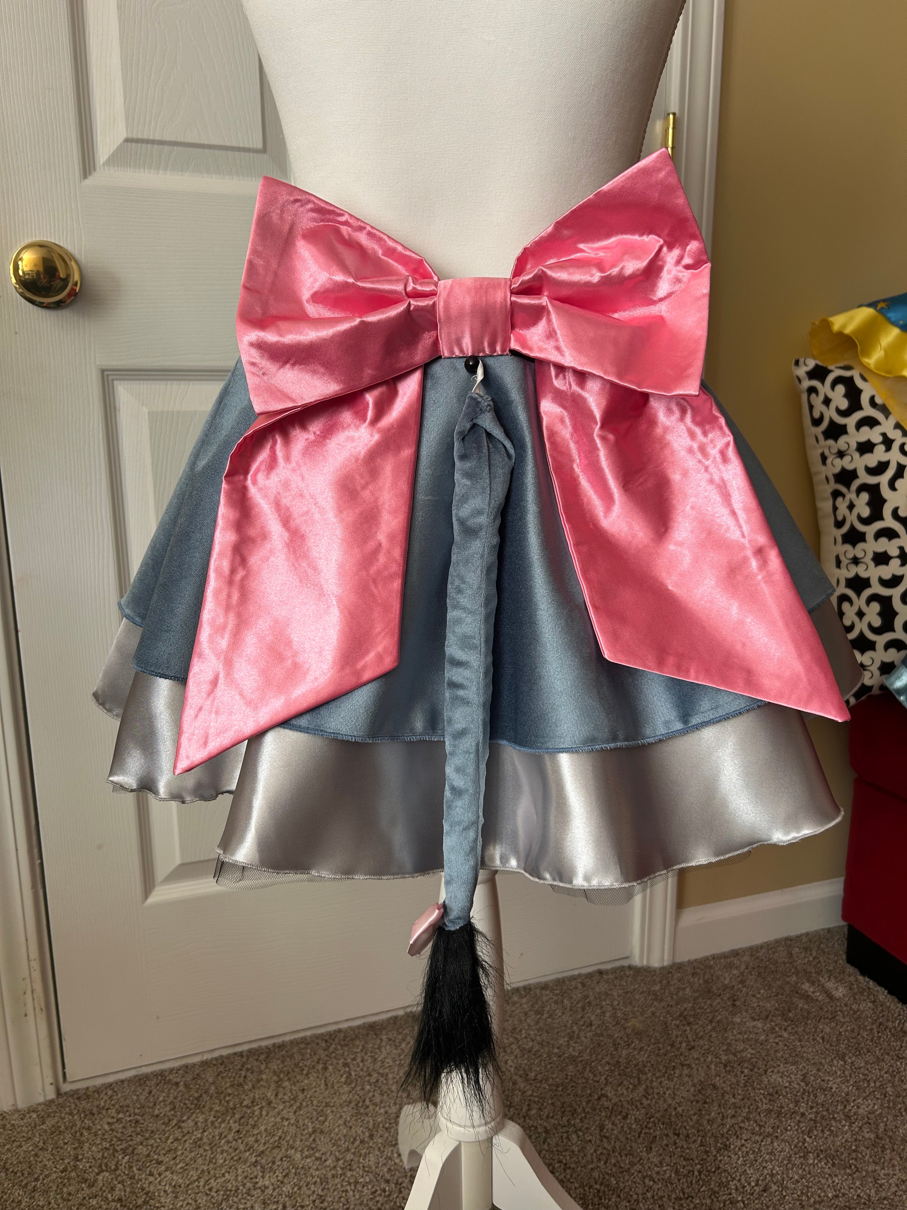 Still Showing Up Tutu Skirt - Eeyore Inspired Skirt with Removable Tale