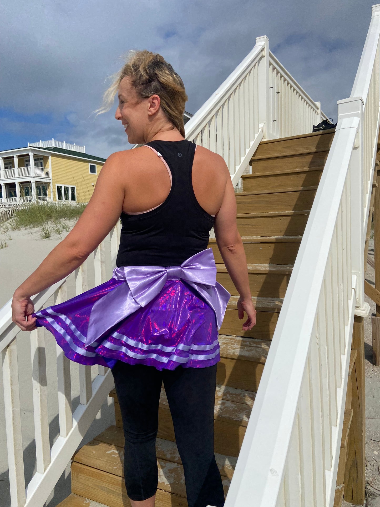 Grape Soda Running Skirt