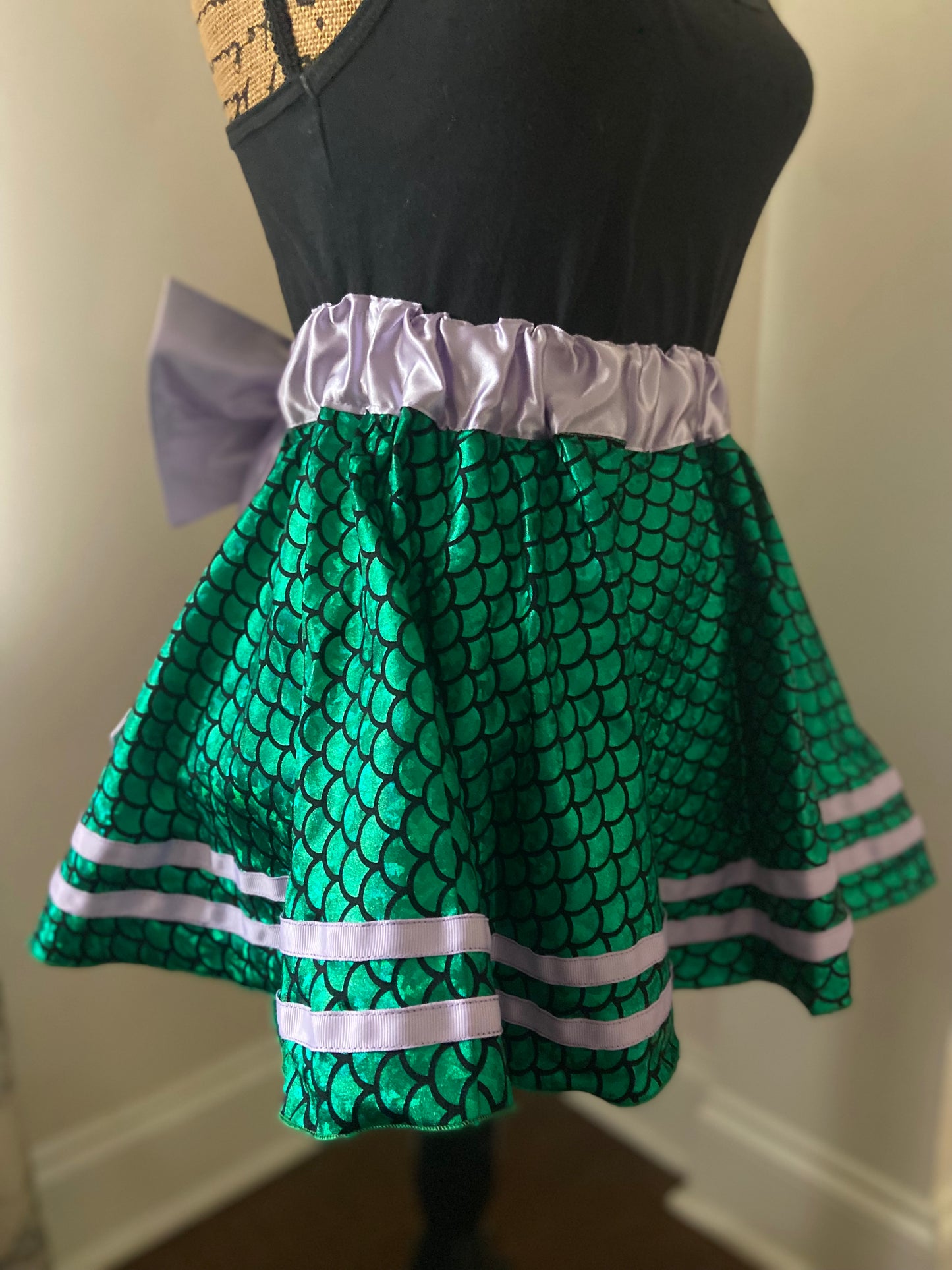 A Flip of the Fins Princess Running Skirt