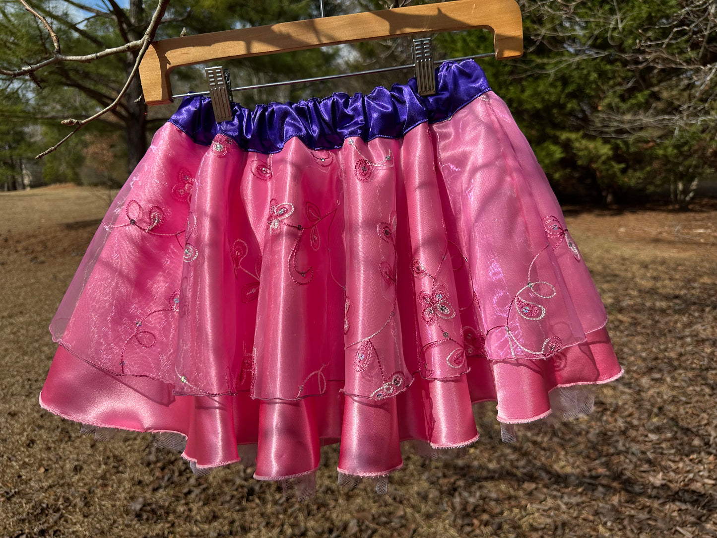 Tower Vines Running Tutu Skirt Inspired by Rapunzel