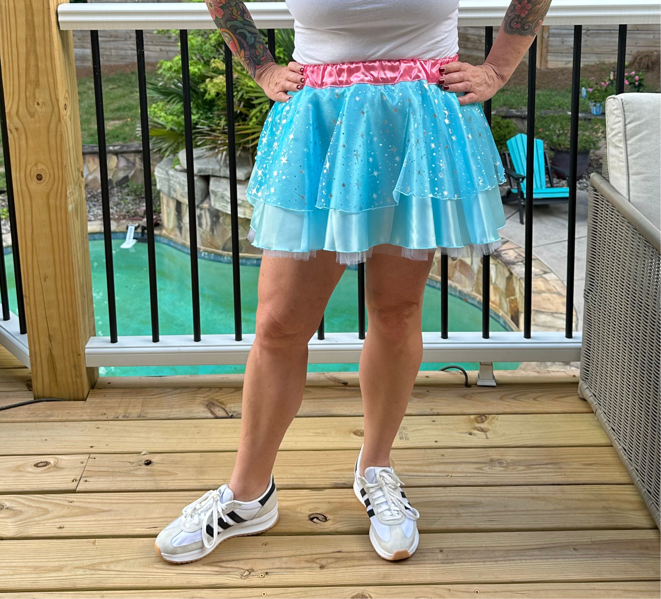 The Godmother Tutu Running Skirt inspired by the Fairy Godmother