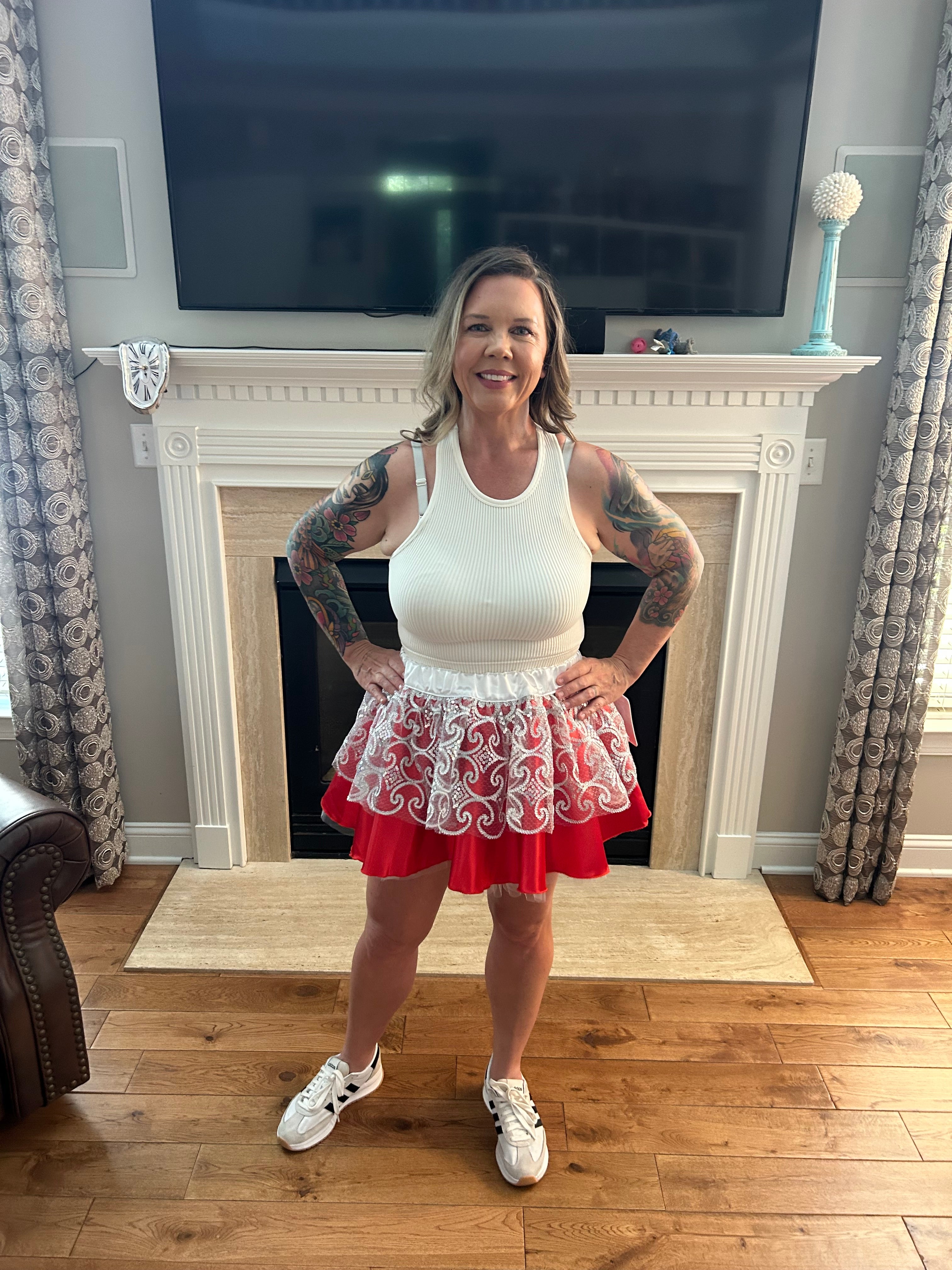 Peppermint Twist Tutu Skirt