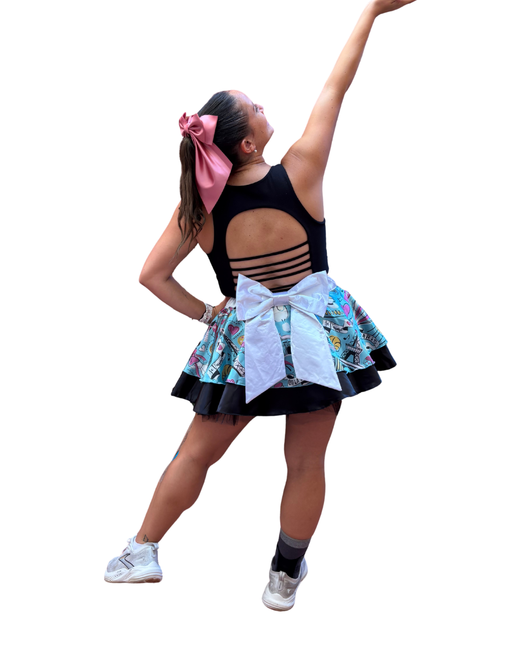 Paris After Dark Tutu Skirt - Paris-Inspired Running Skirt