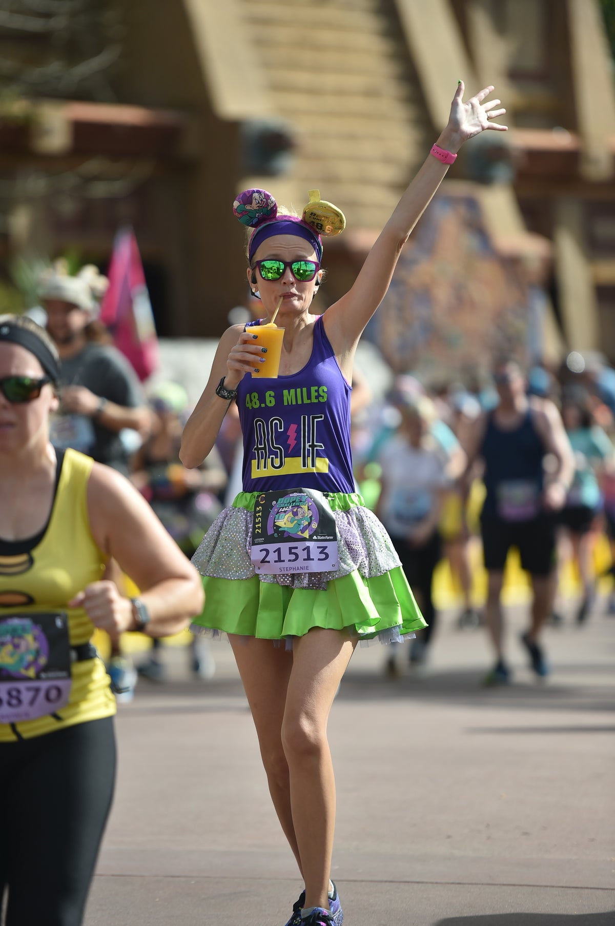 PREORDER - Classically Silly – Dopey Inspired Tutu Running Skirt