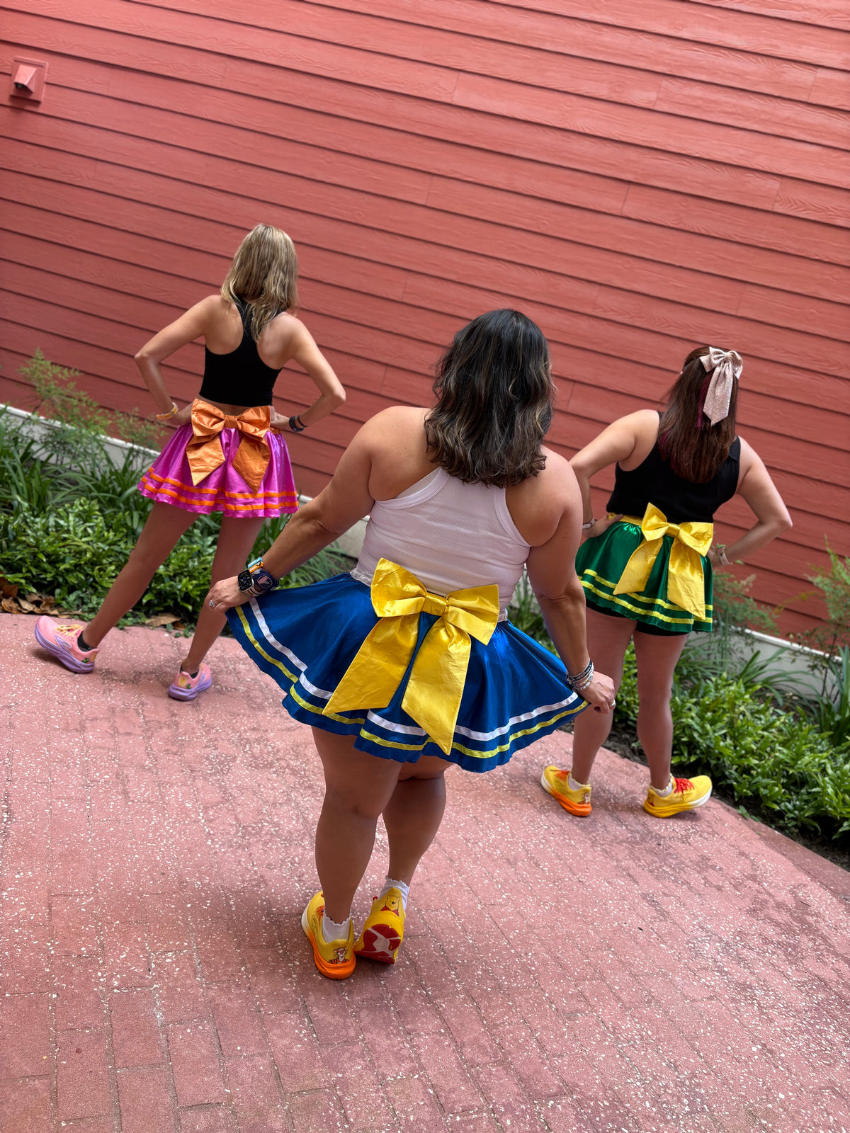 Second the Best Sparkly Royal Blue Donald Inspired Everyday Runner Skirt
