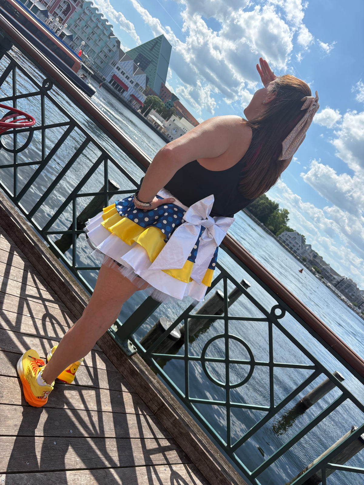 Duck, Duck, Fiesta Running Tutu Skirt