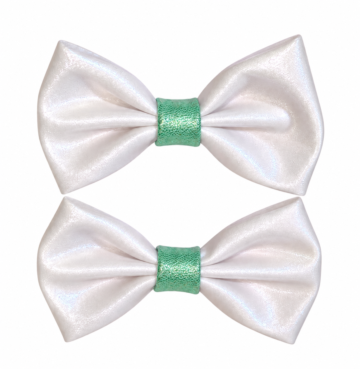 PREORDER Holiday Pink Tails Bows - Pack of 2