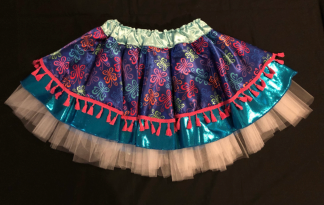 FINAL FEW! Magical Mariposas Tutu Running Skirt