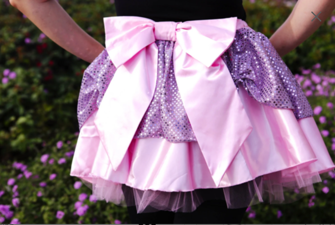 Tumbling Tresses Running Tutu Skirt - IN STOCK